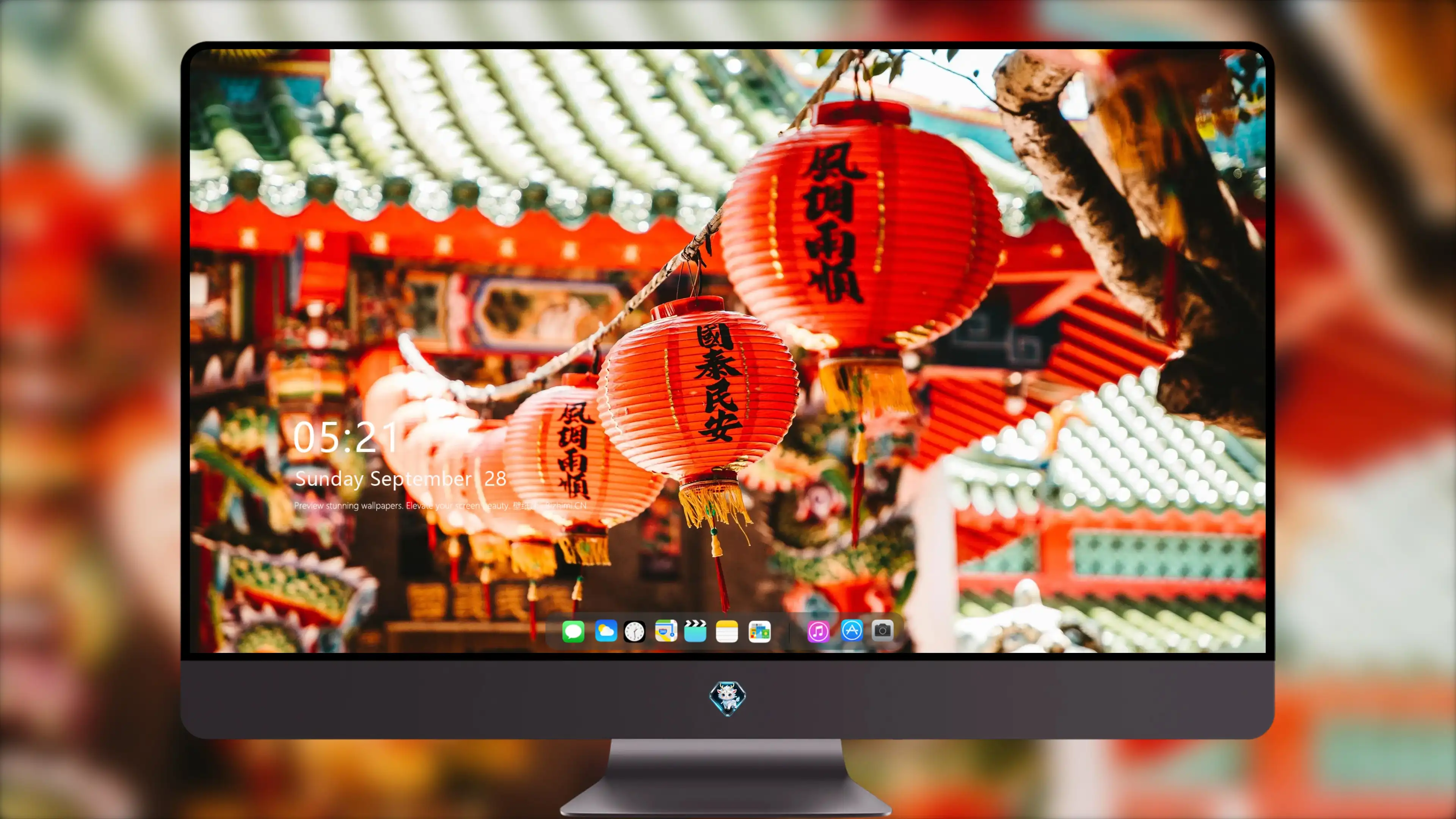 4K唯美风景壁纸 花海绚烂色彩明快