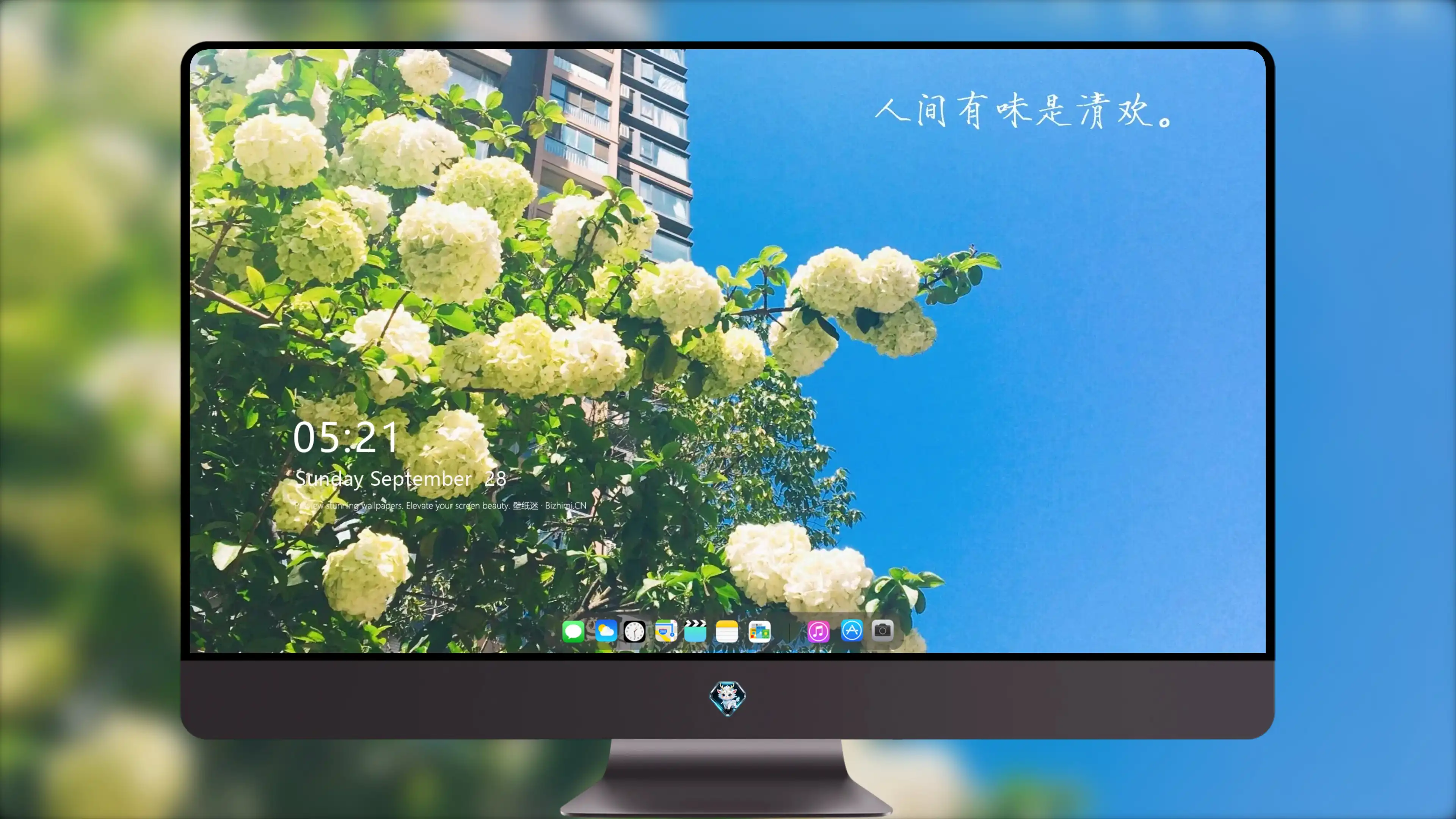 4K文字创意壁纸 励志短句清新设计