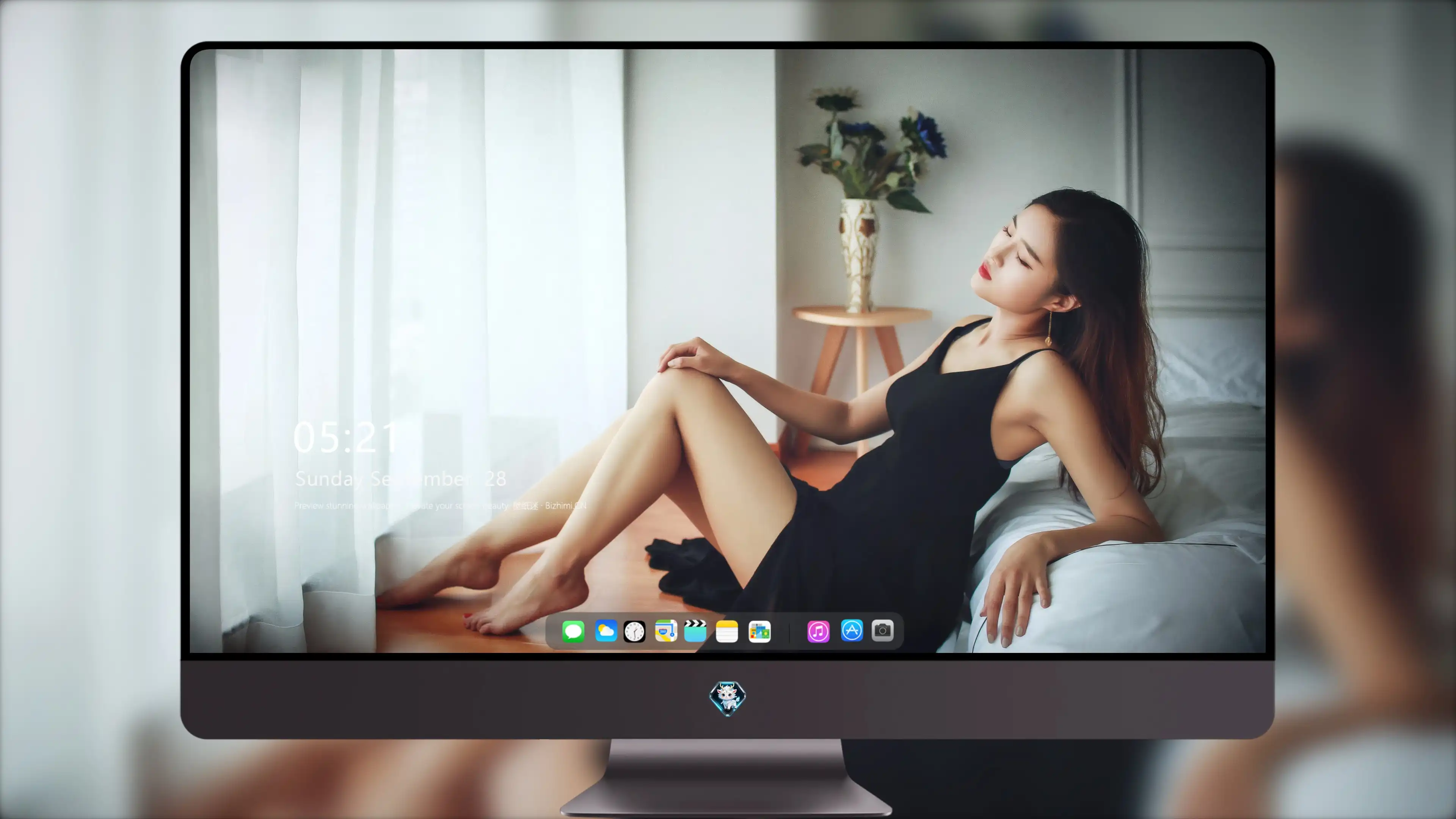 性感迷人的 欧美美女 异国摄影 超清晰4K 桌面锁屏