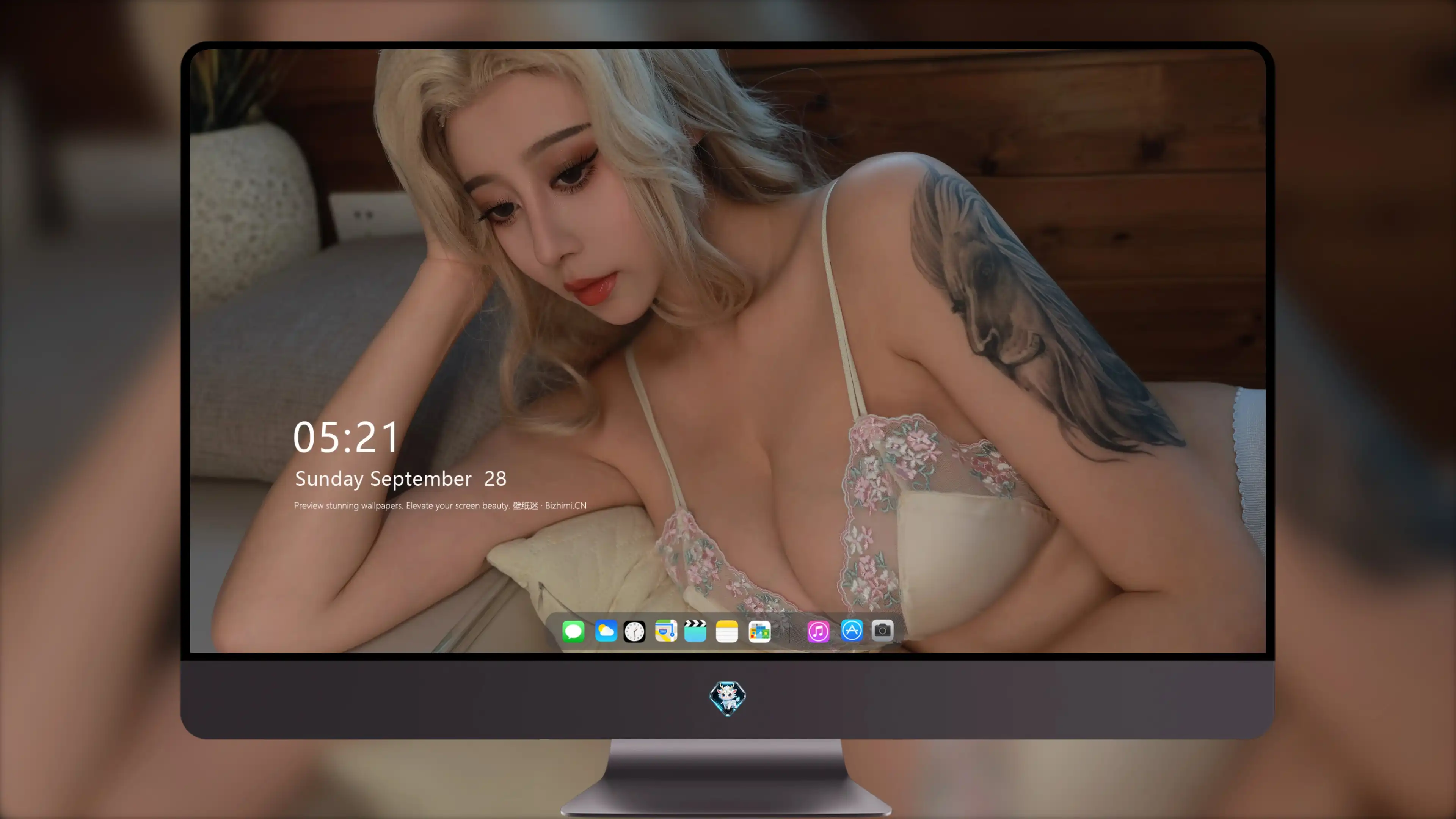 性感迷人的 欧美美女 异国摄影 超清晰4K 桌面锁屏