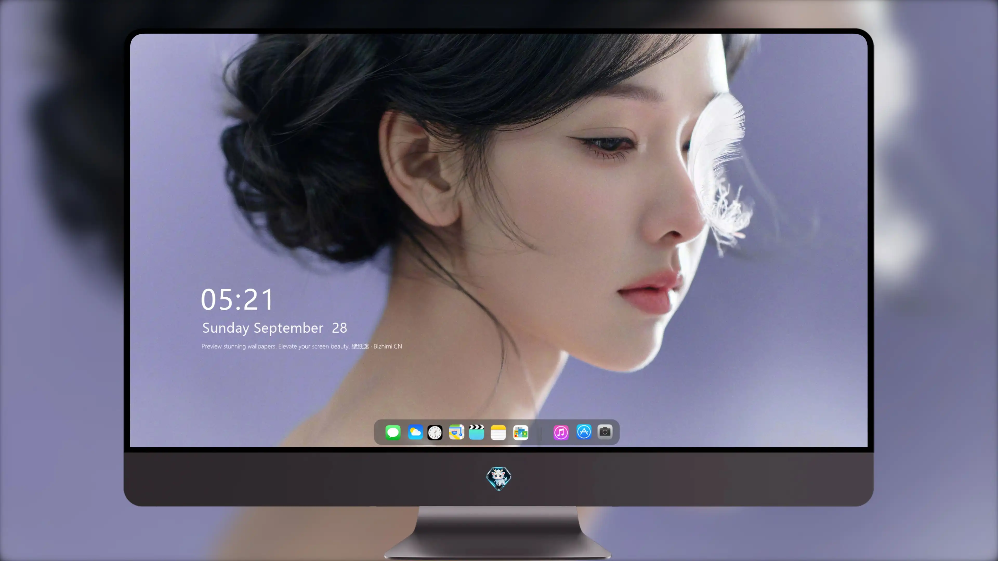 2K壁纸 甜美动人的 美女人像 人像摄影 壁纸图片