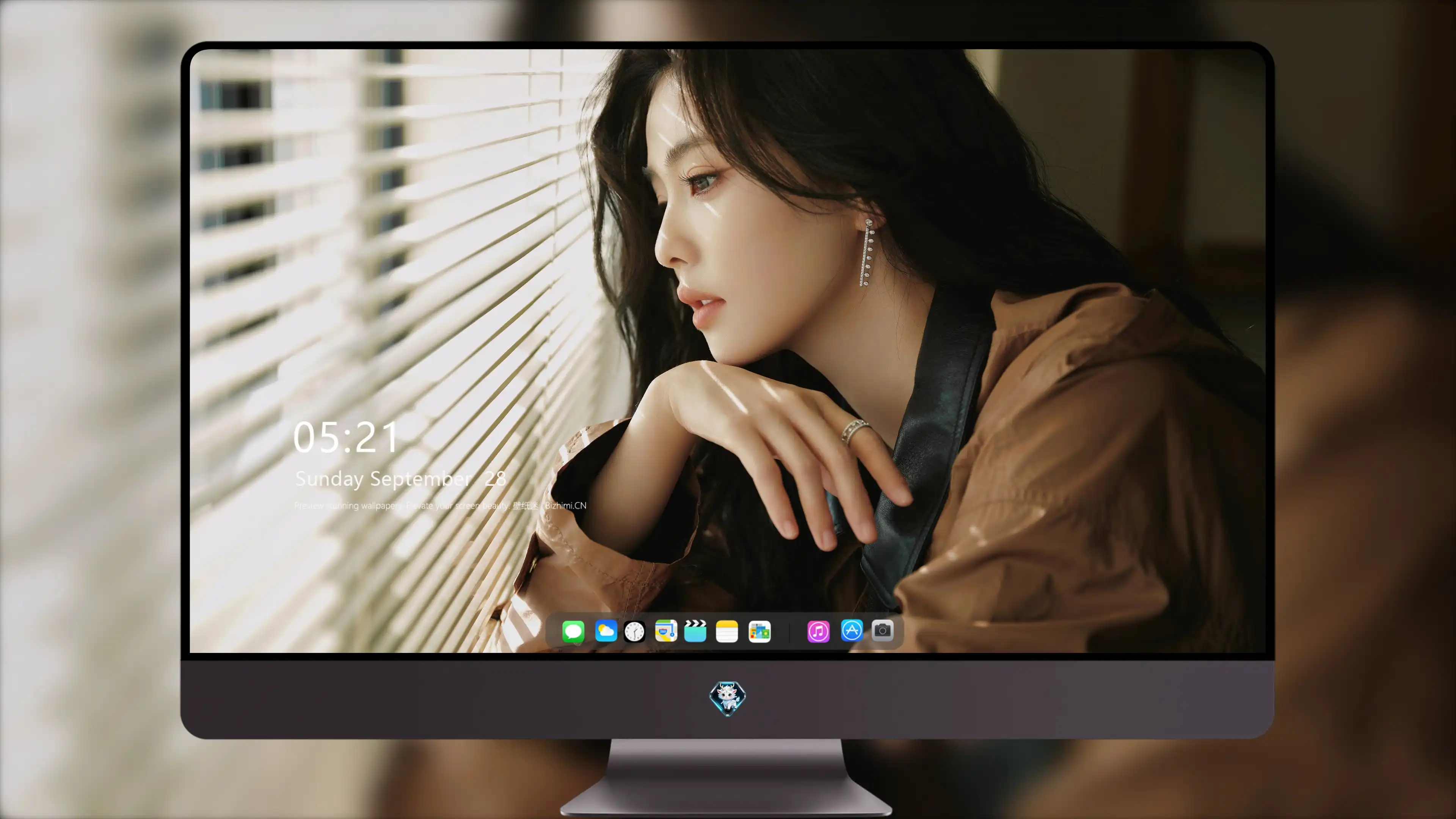 2K壁纸 优雅大方的 美女人像 人像壁纸 壁纸图片