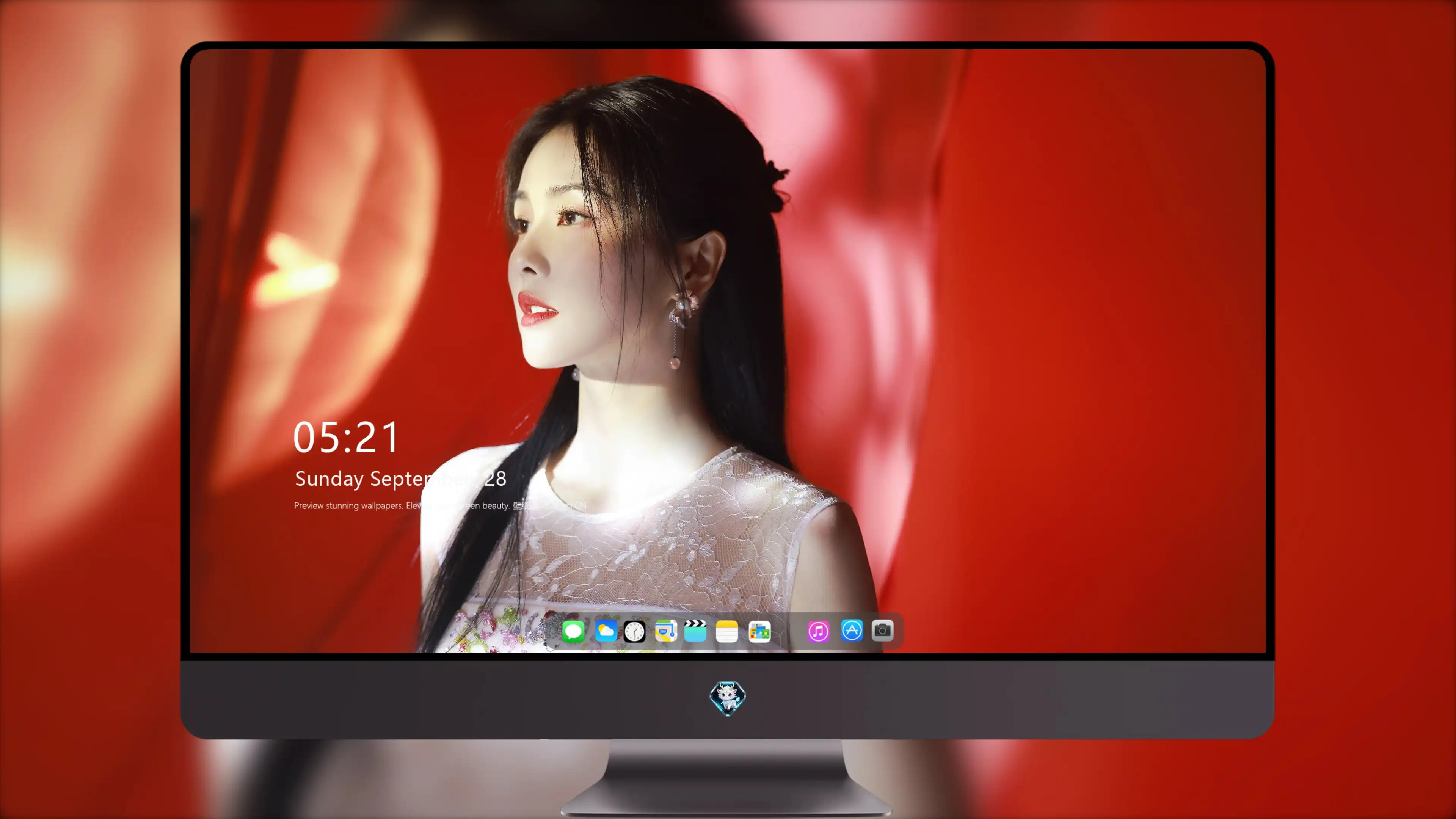 无损画质 优雅大方的 美女人像 人像照片 电脑桌牌壁纸