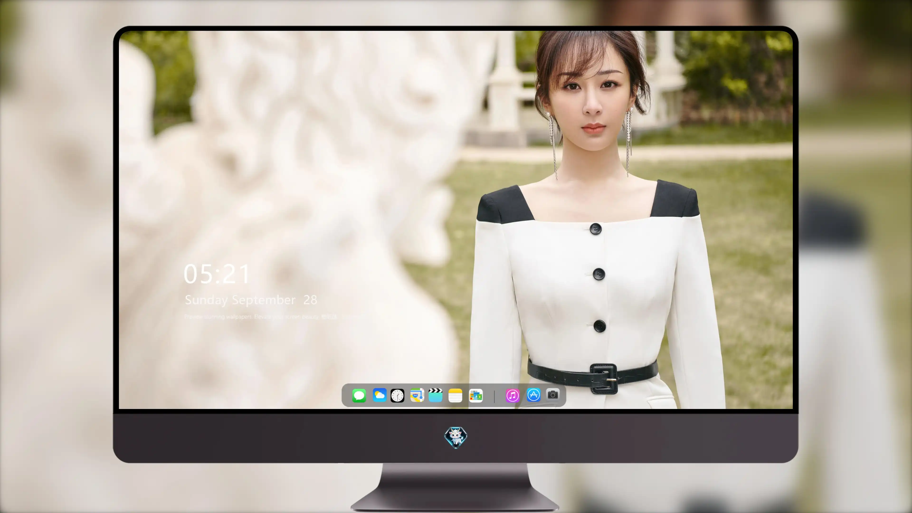 优雅大方的 中国女艺人 明星高清肖像 4K极致清晰  PC屏保