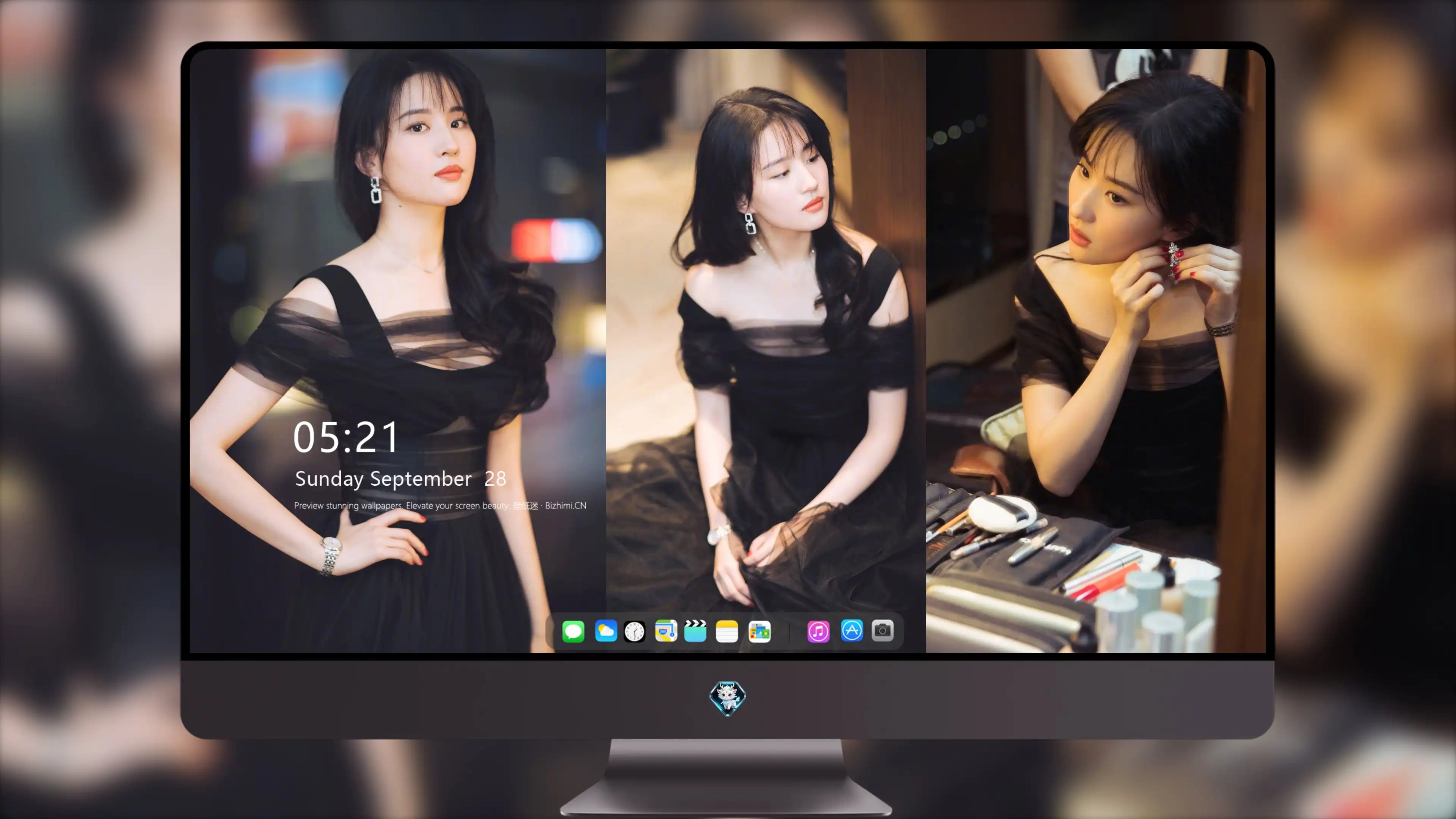 优雅大方的 中国女艺人 明星高清肖像 4K极致清晰  PC屏保