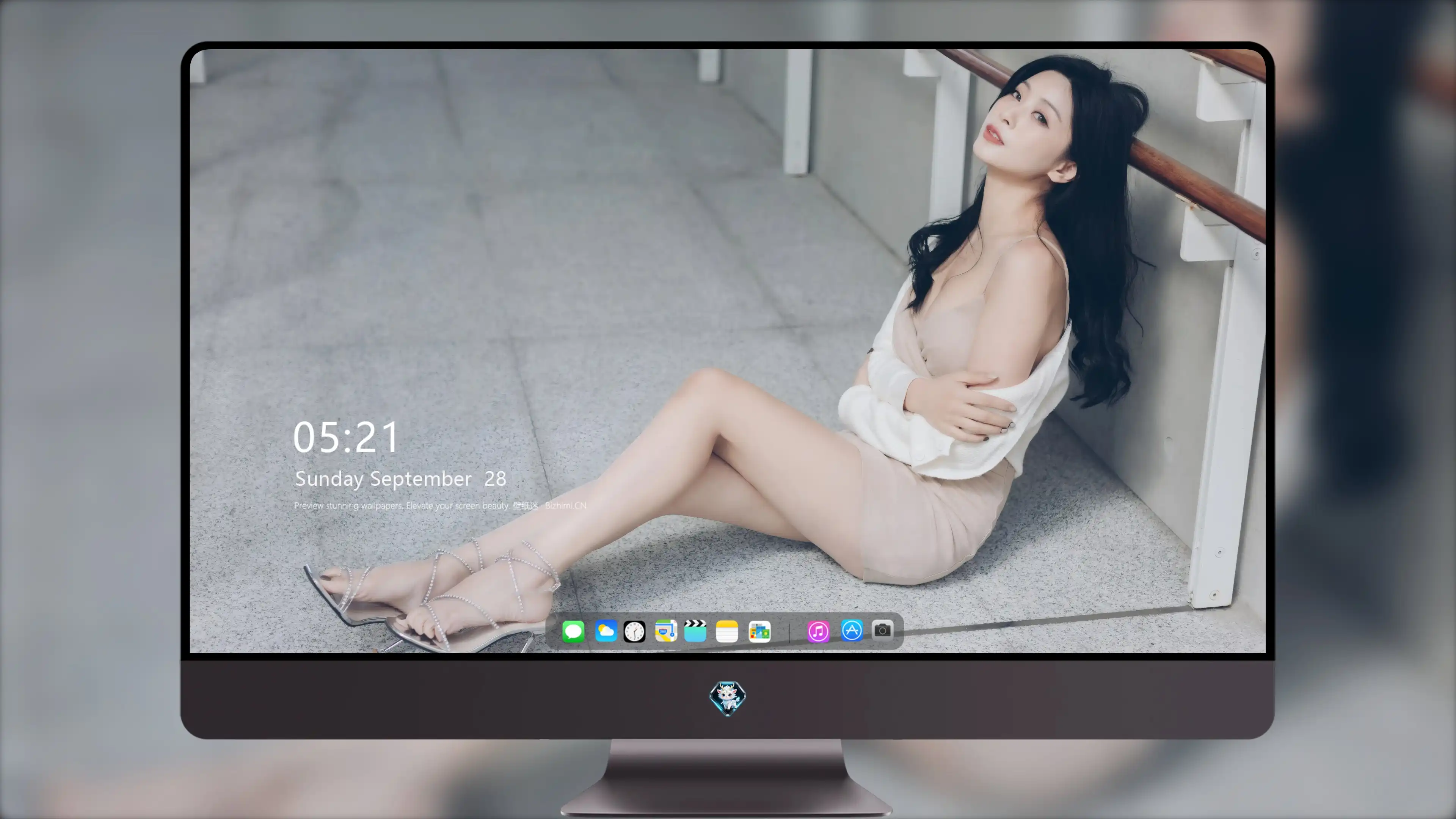 气质非凡的 知性美女 知性写真 4K高品质 锁屏图片