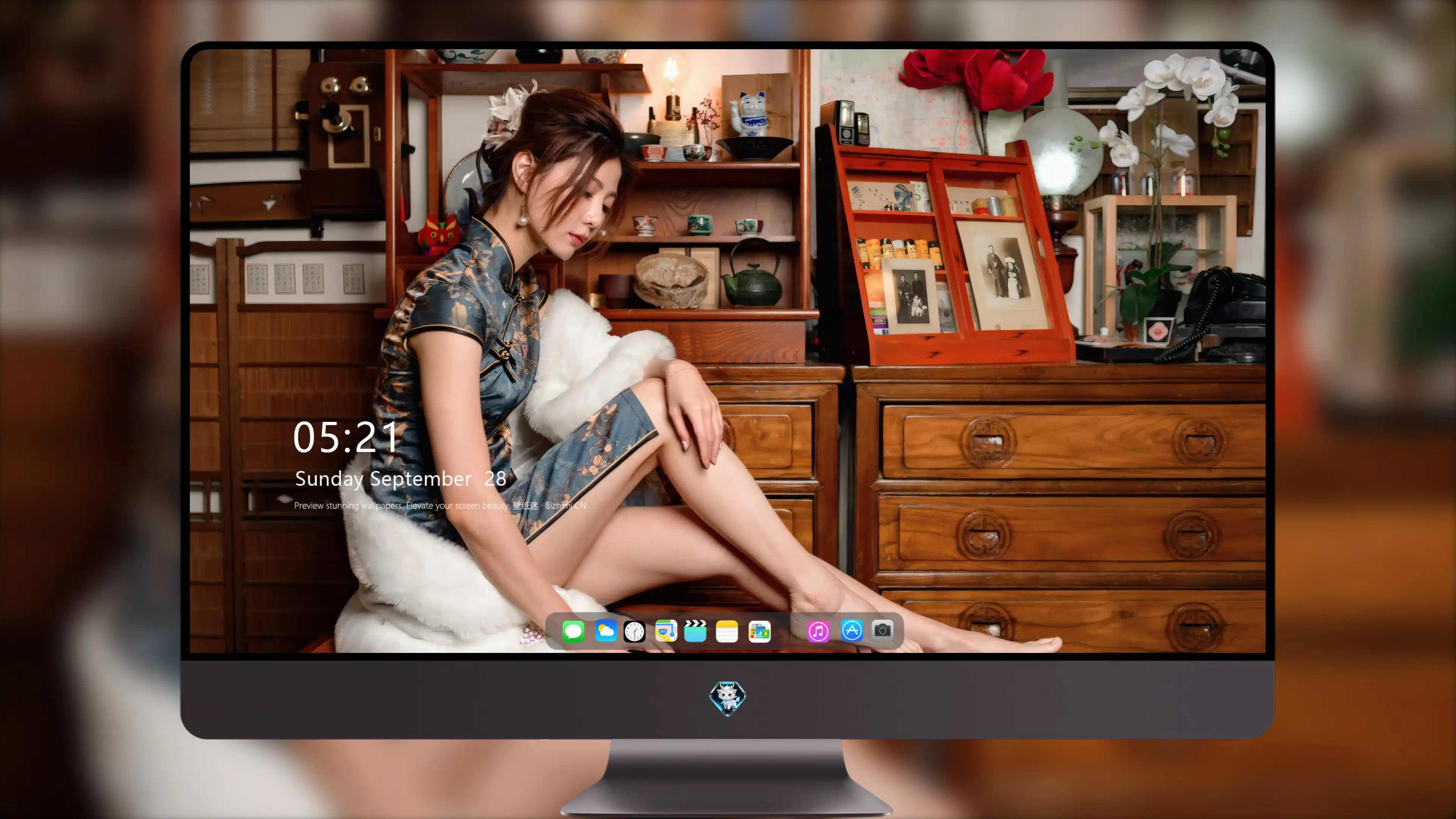 气质非凡的 知性美女 知性写真 4K高品质 锁屏图片