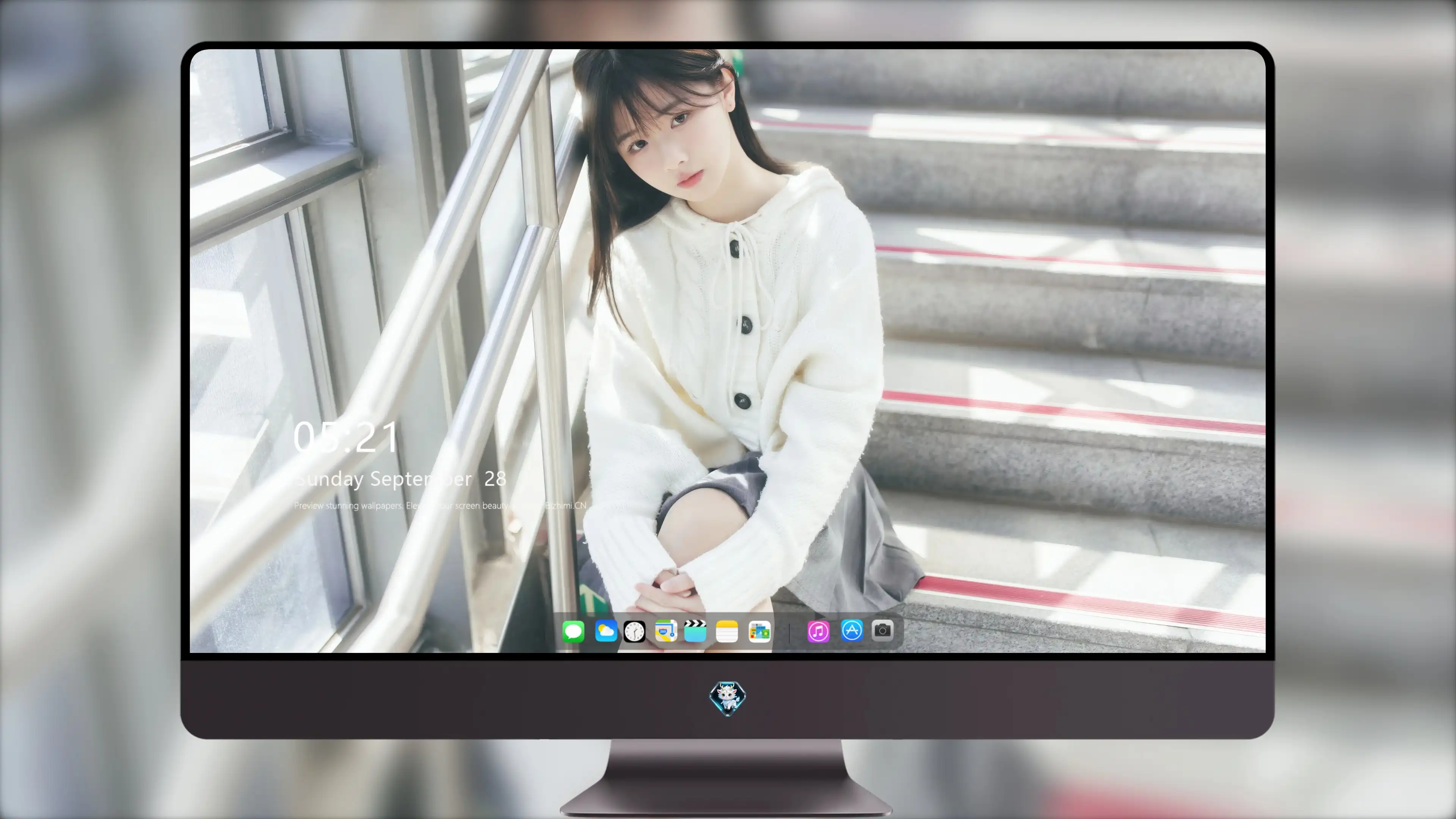 端庄秀丽的 端庄淑女 端庄人像 4K极致清晰  PC屏保