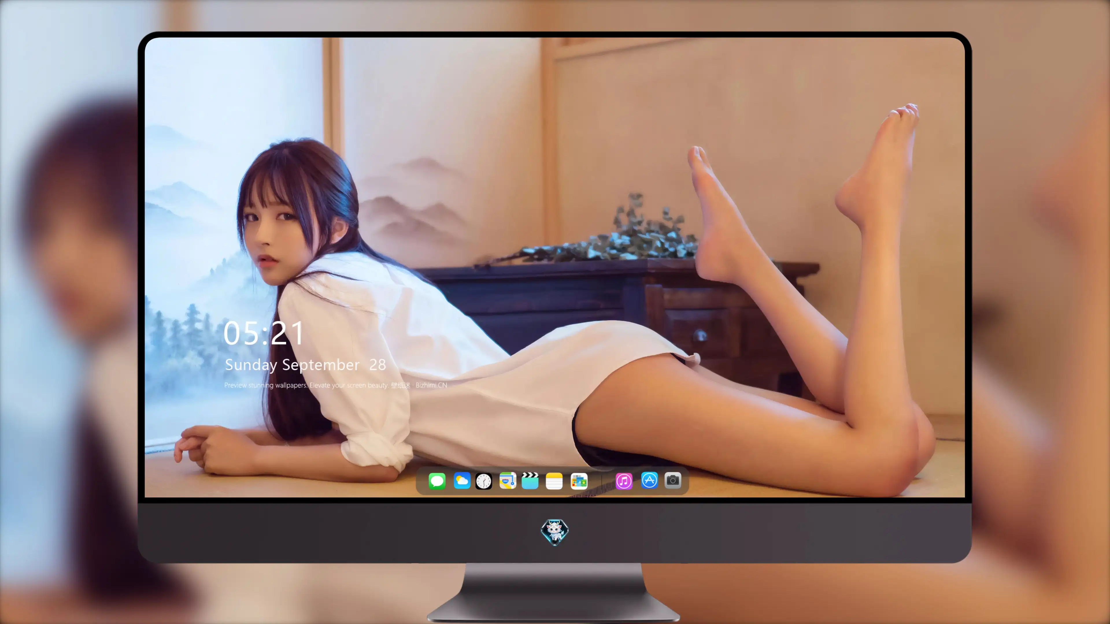 气质非凡的 知性美女 知性写真 4K高品质 锁屏图片