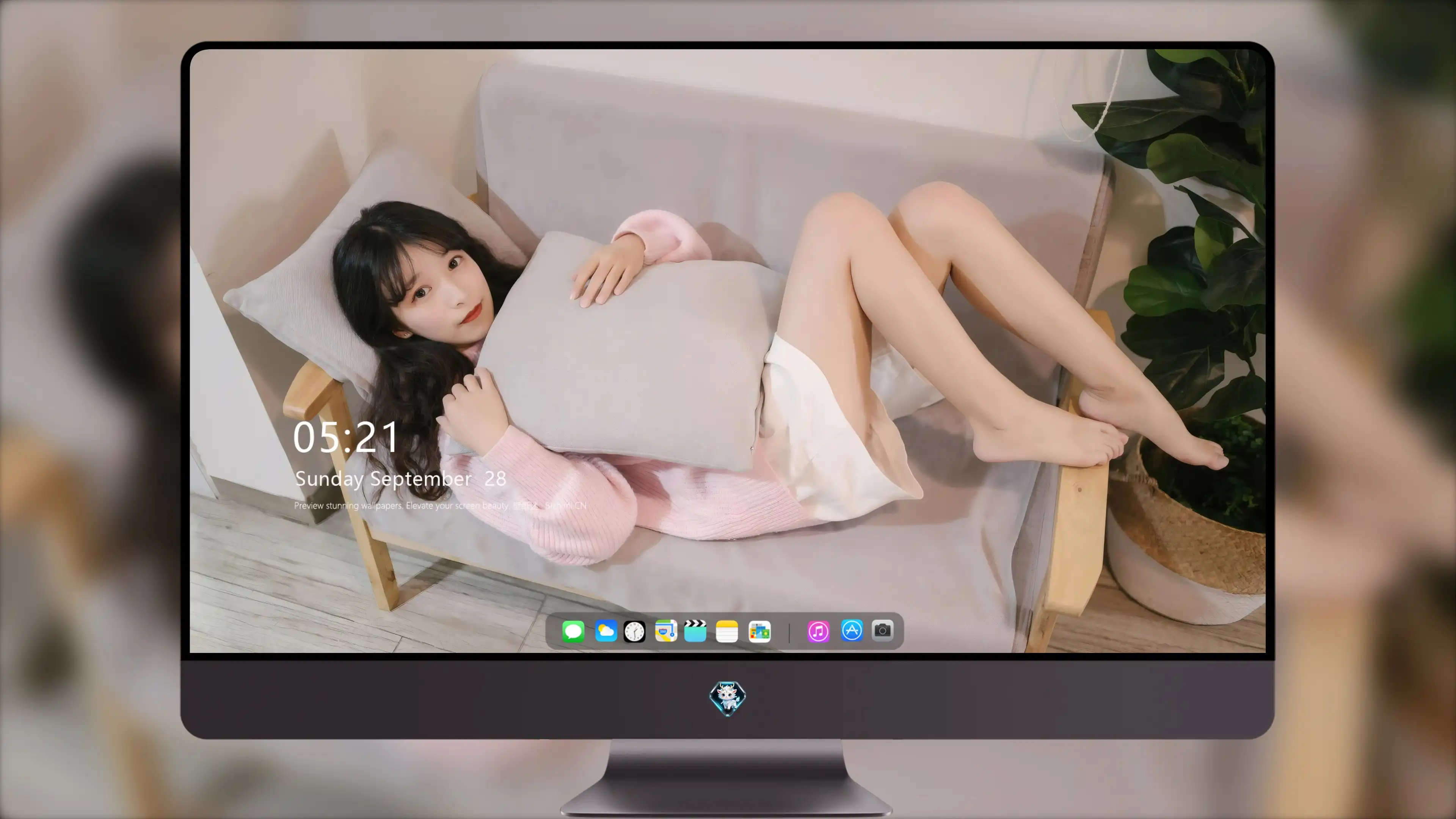 端庄秀丽的 端庄淑女 端庄人像 4K极致清晰  PC屏保