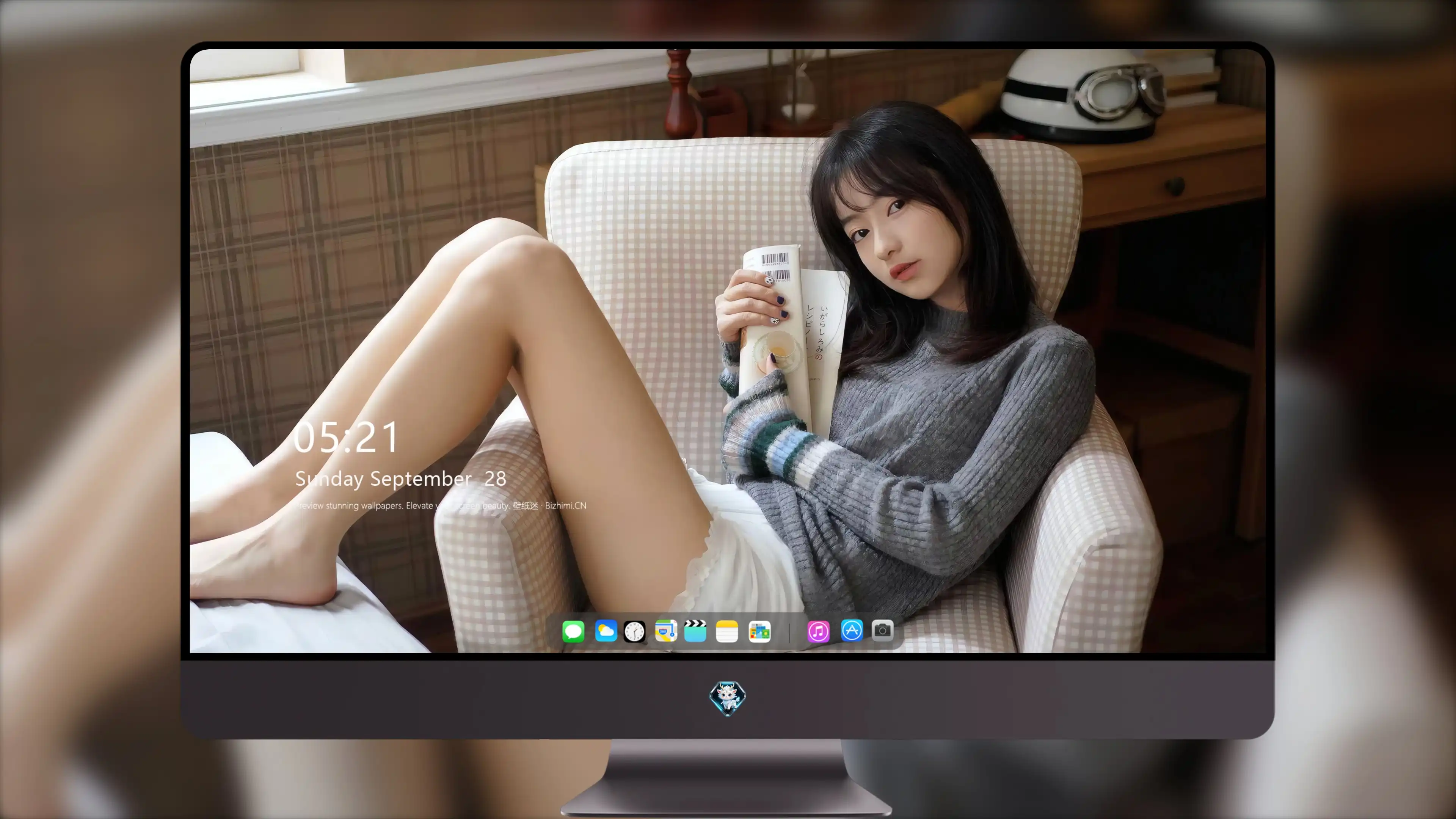 温柔知性的 气质淑女 气质人像 4K高清图片 手机壁纸