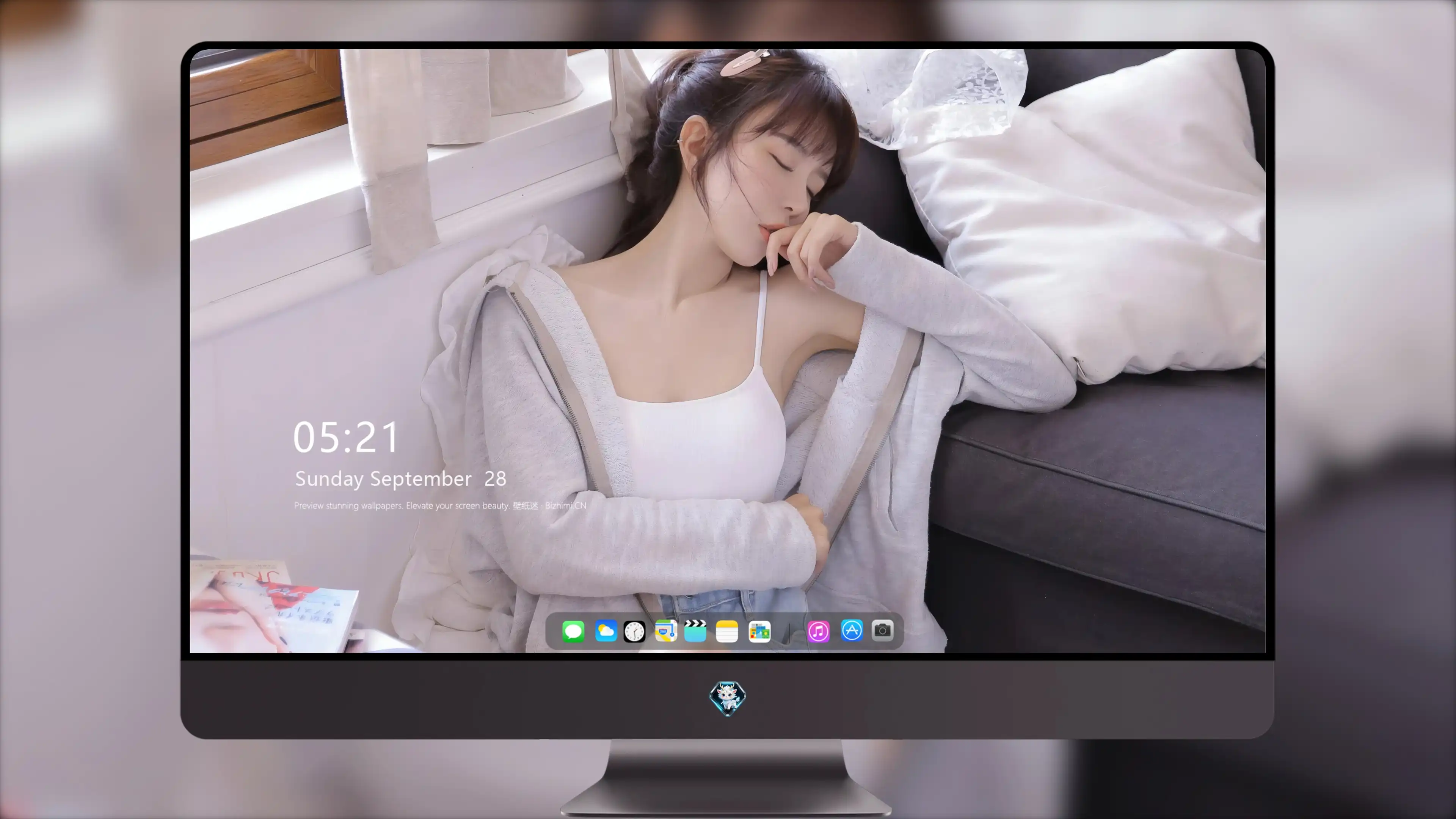 气质非凡的 知性美女 知性写真 4K高品质 锁屏图片