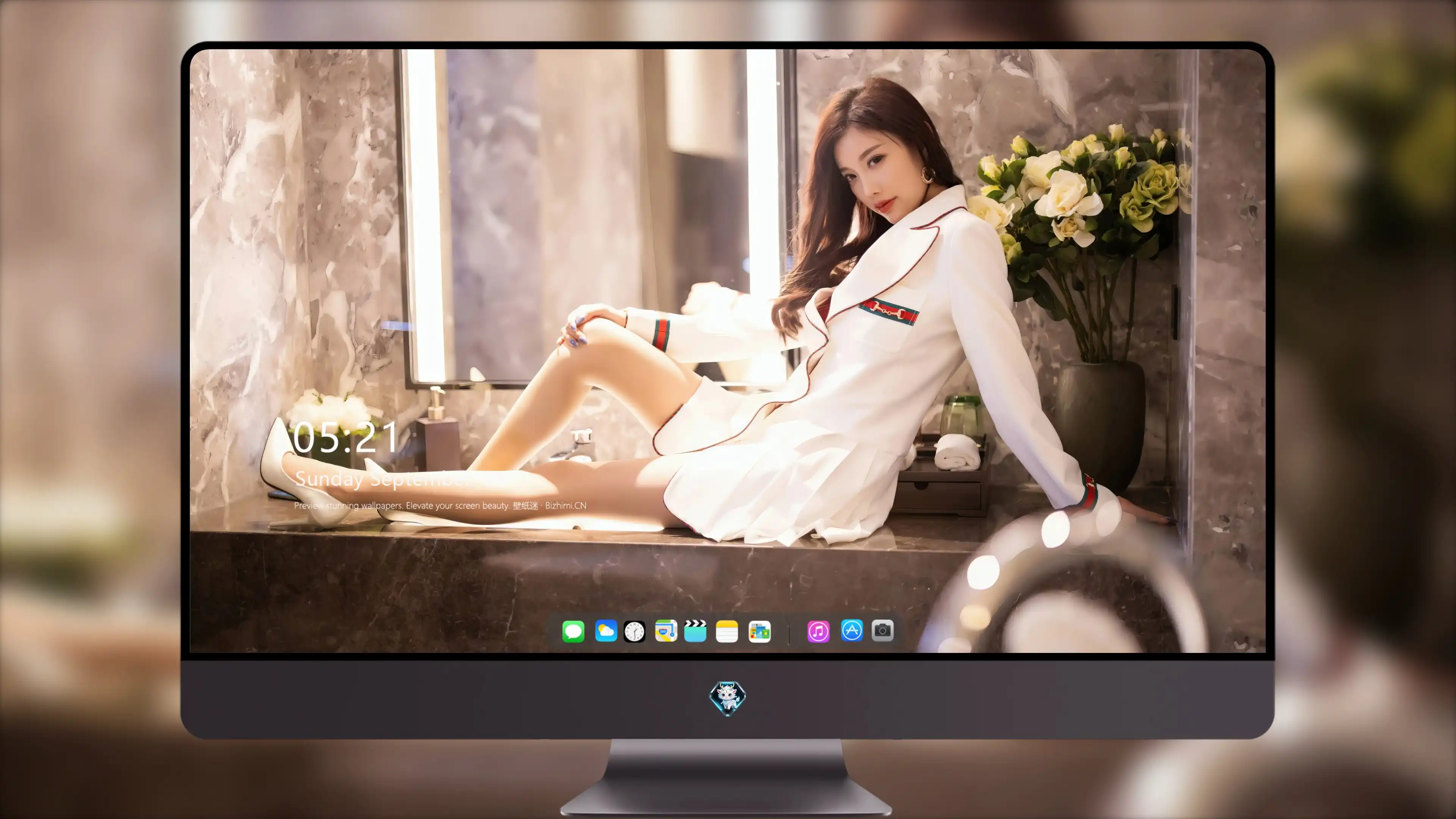 气质非凡的 知性美女 知性写真 4K高品质 锁屏图片