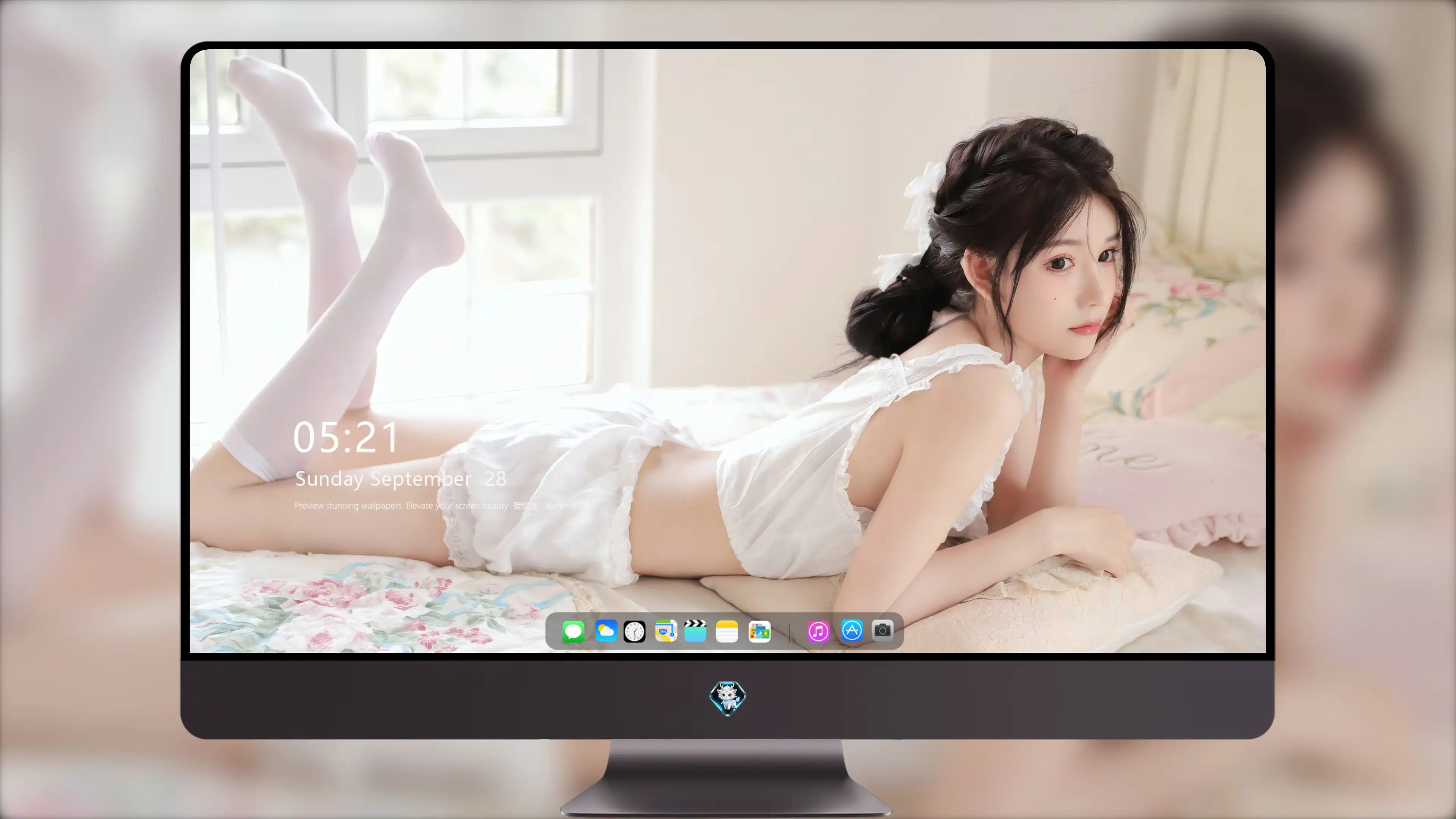 清纯动人的 优雅淑女 优雅摄影 超清晰4K 桌面锁屏
