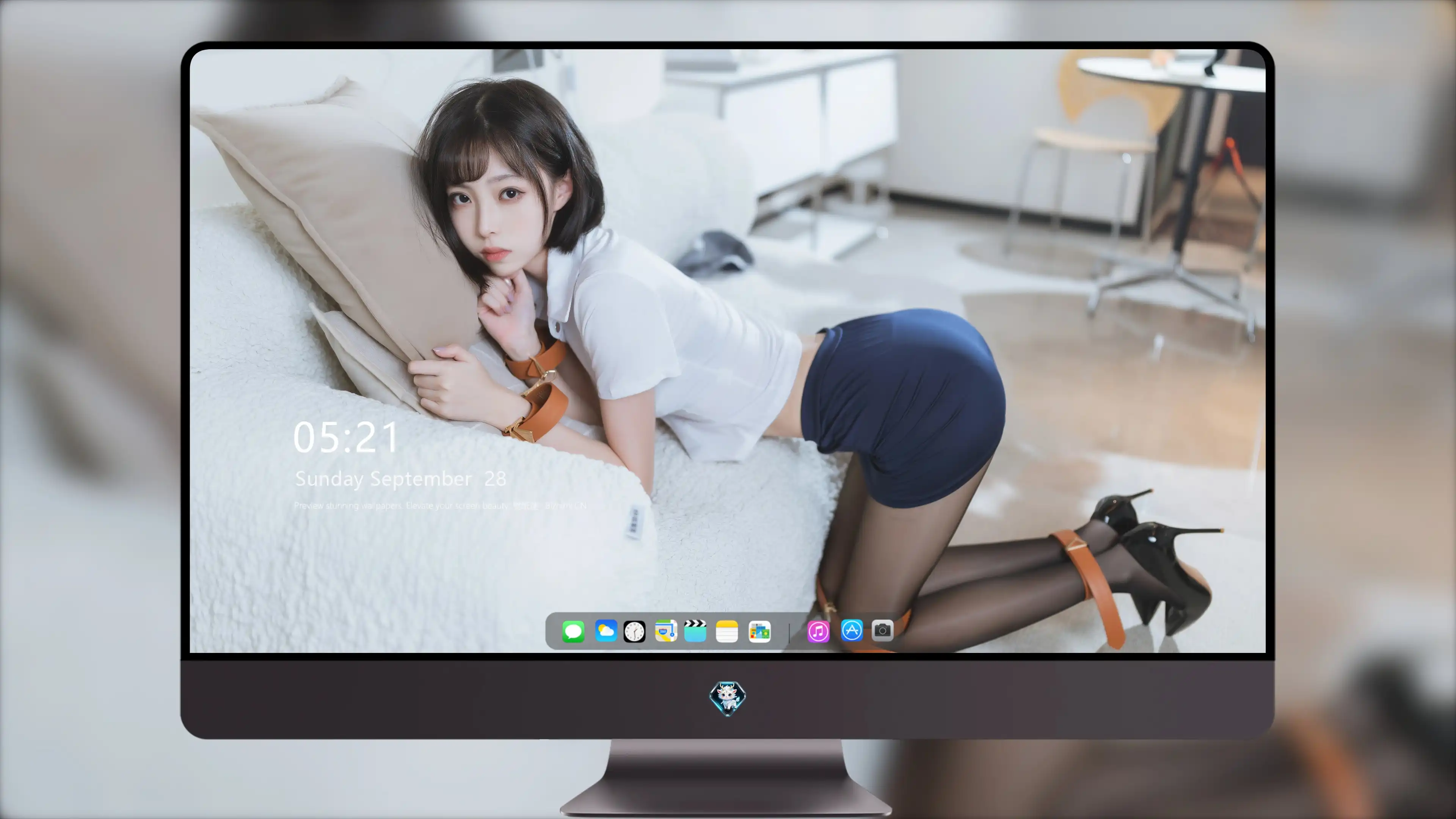 端庄秀丽的 端庄淑女 端庄人像 4K极致清晰  PC屏保
