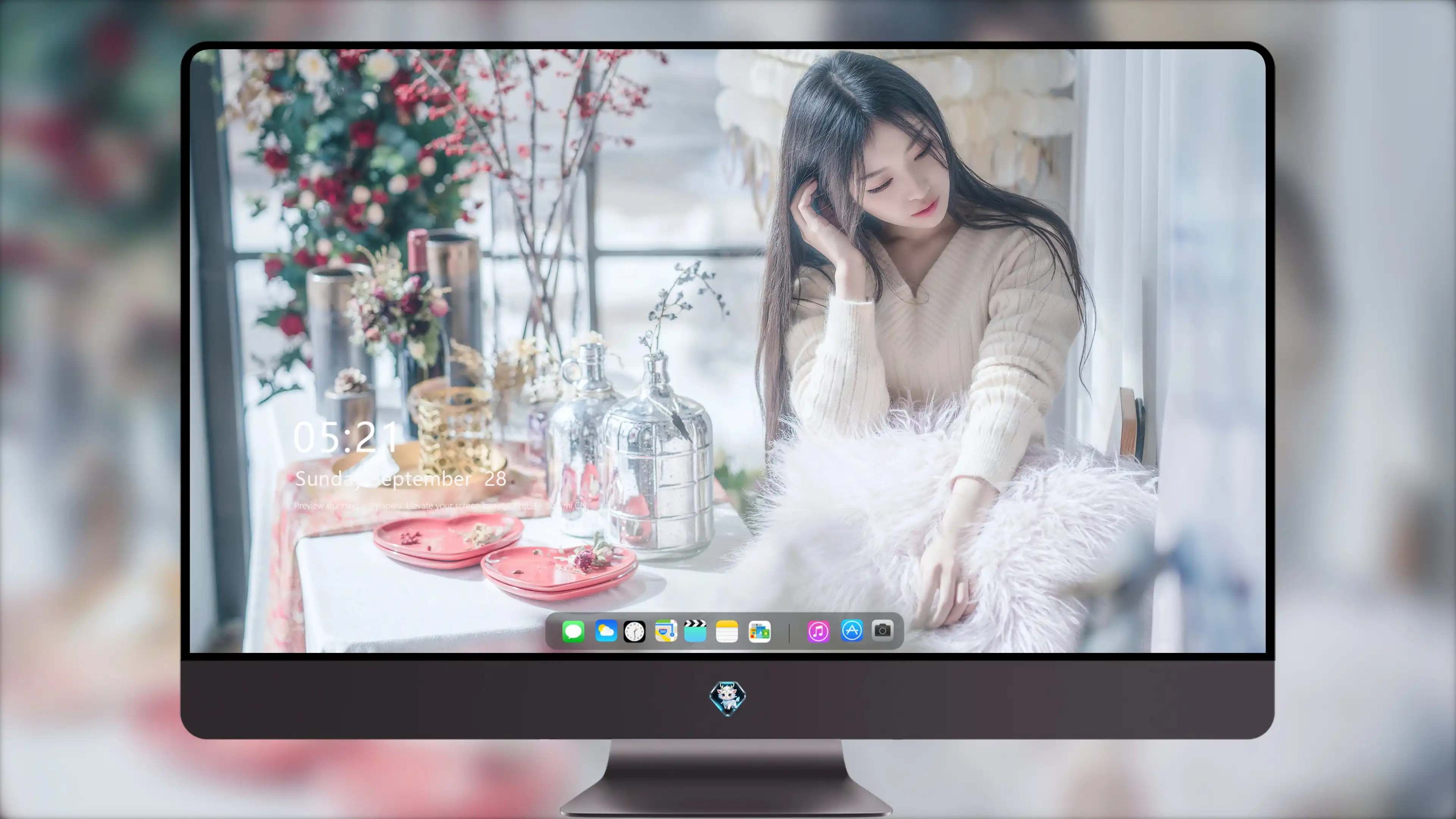端庄秀丽的 端庄淑女 端庄人像 4K极致清晰  PC屏保