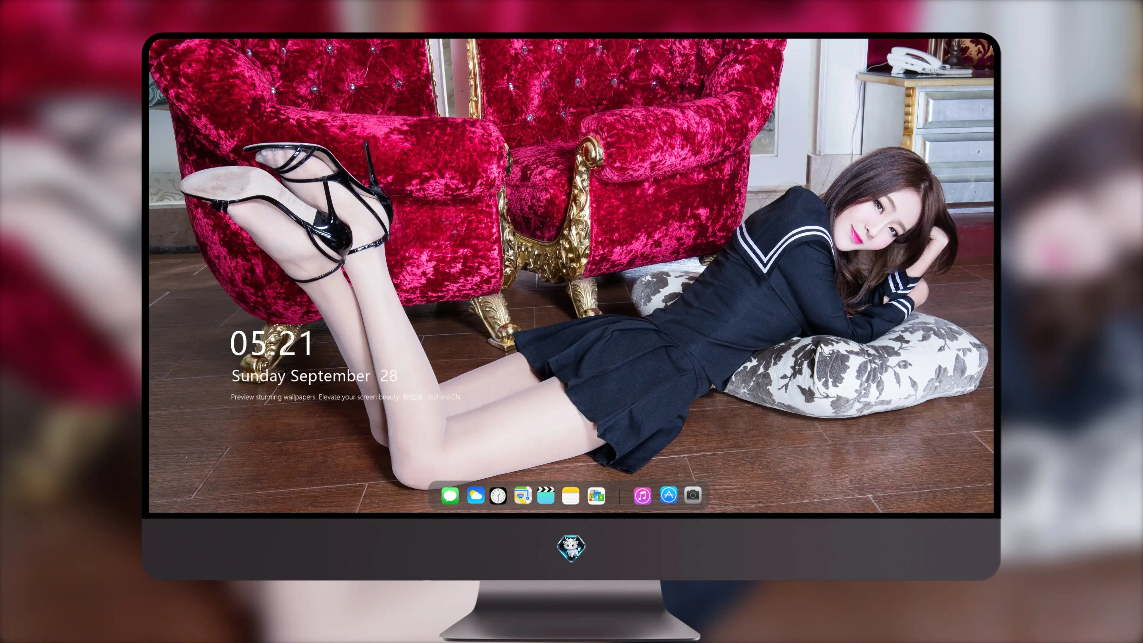 清纯动人的 优雅淑女 优雅摄影 超清晰4K 桌面锁屏