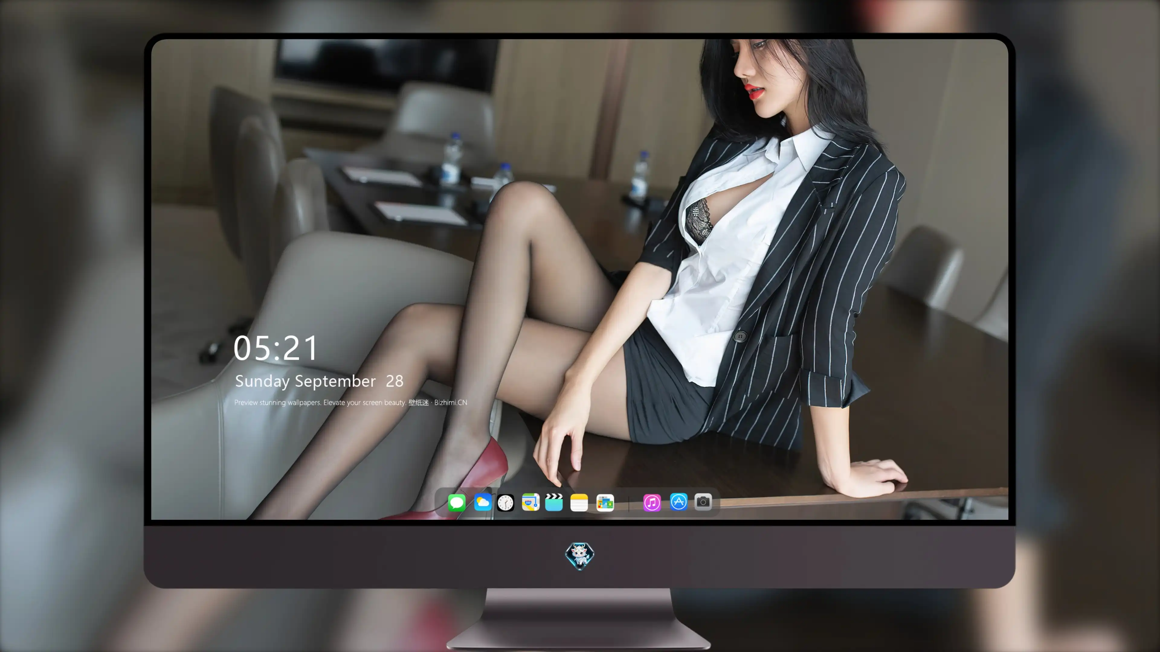 气质非凡的 知性美女 知性写真 4K高品质 锁屏图片