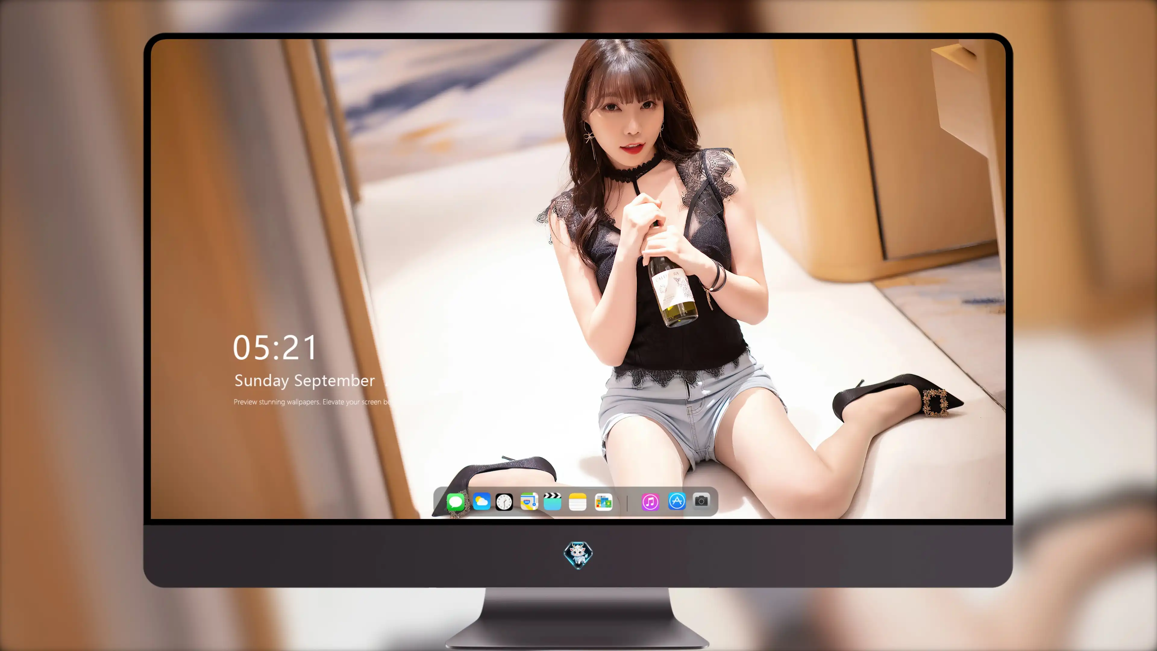 清纯动人的 优雅淑女 优雅摄影 超清晰4K 桌面锁屏