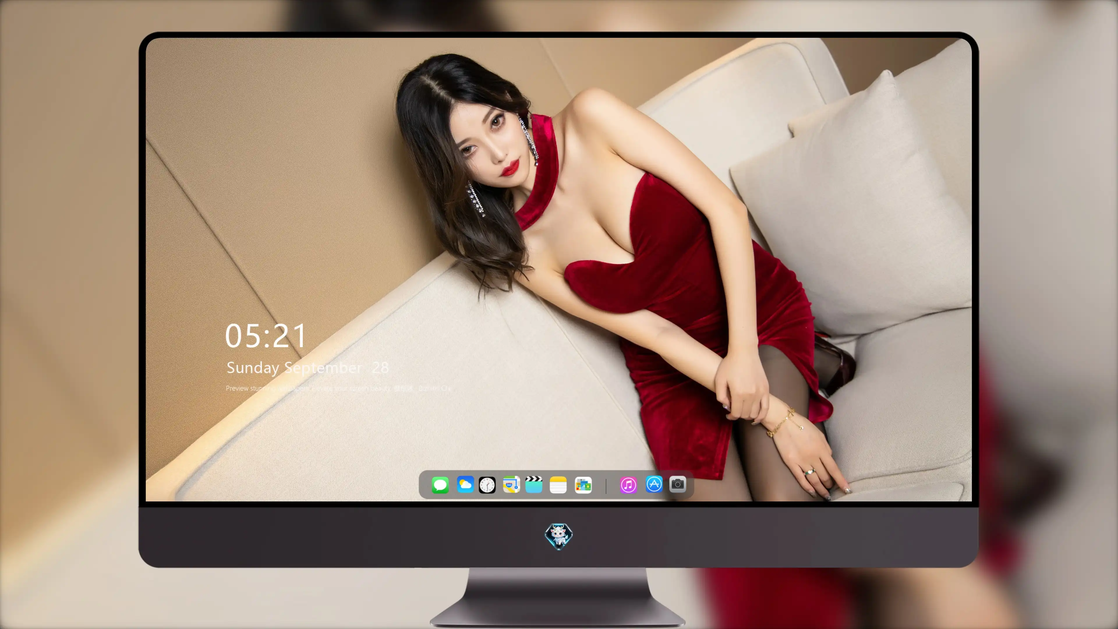 端庄秀丽的 端庄淑女 端庄人像 4K极致清晰  PC屏保