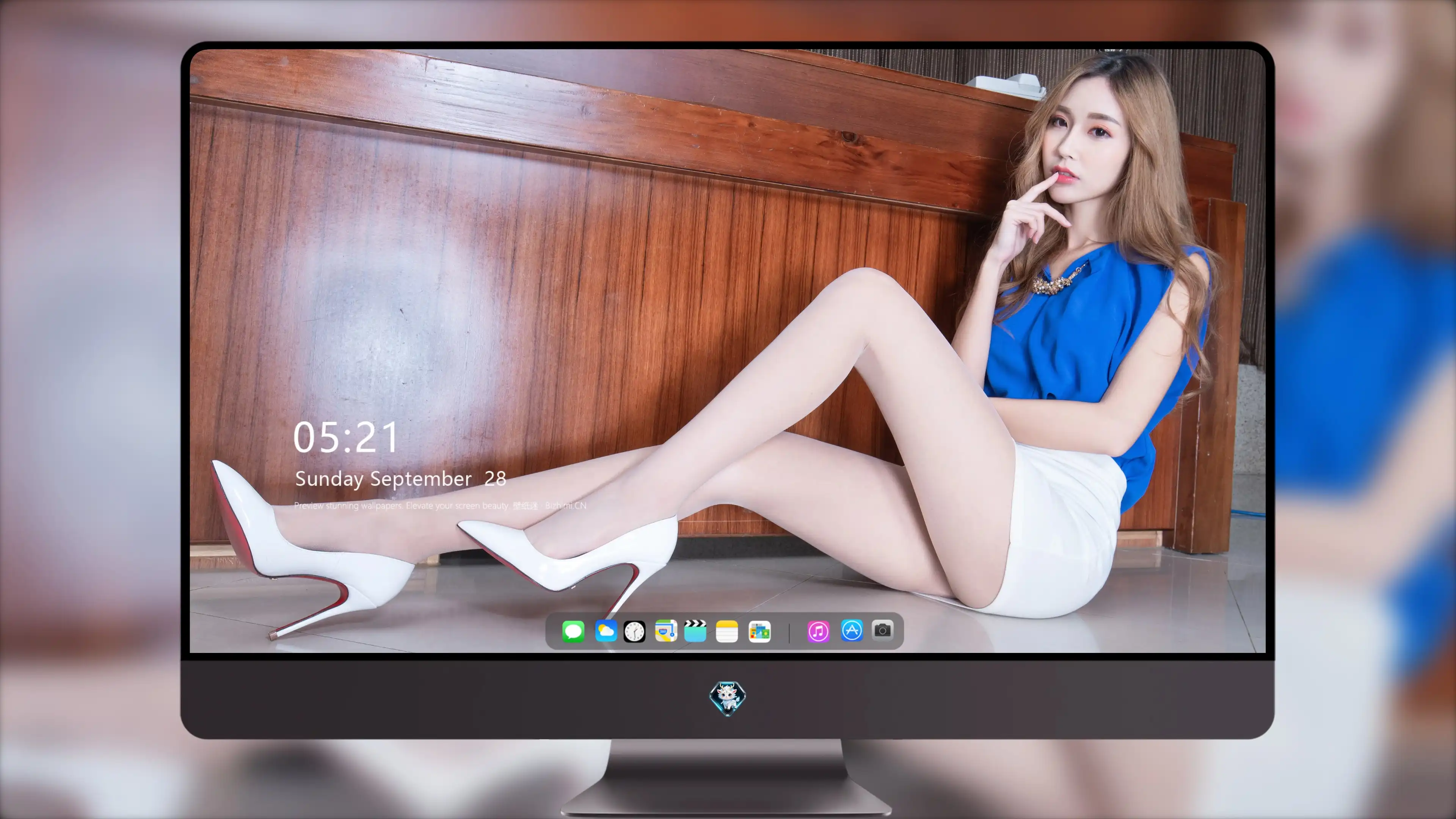 气质非凡的 知性美女 知性写真 4K高品质 锁屏图片