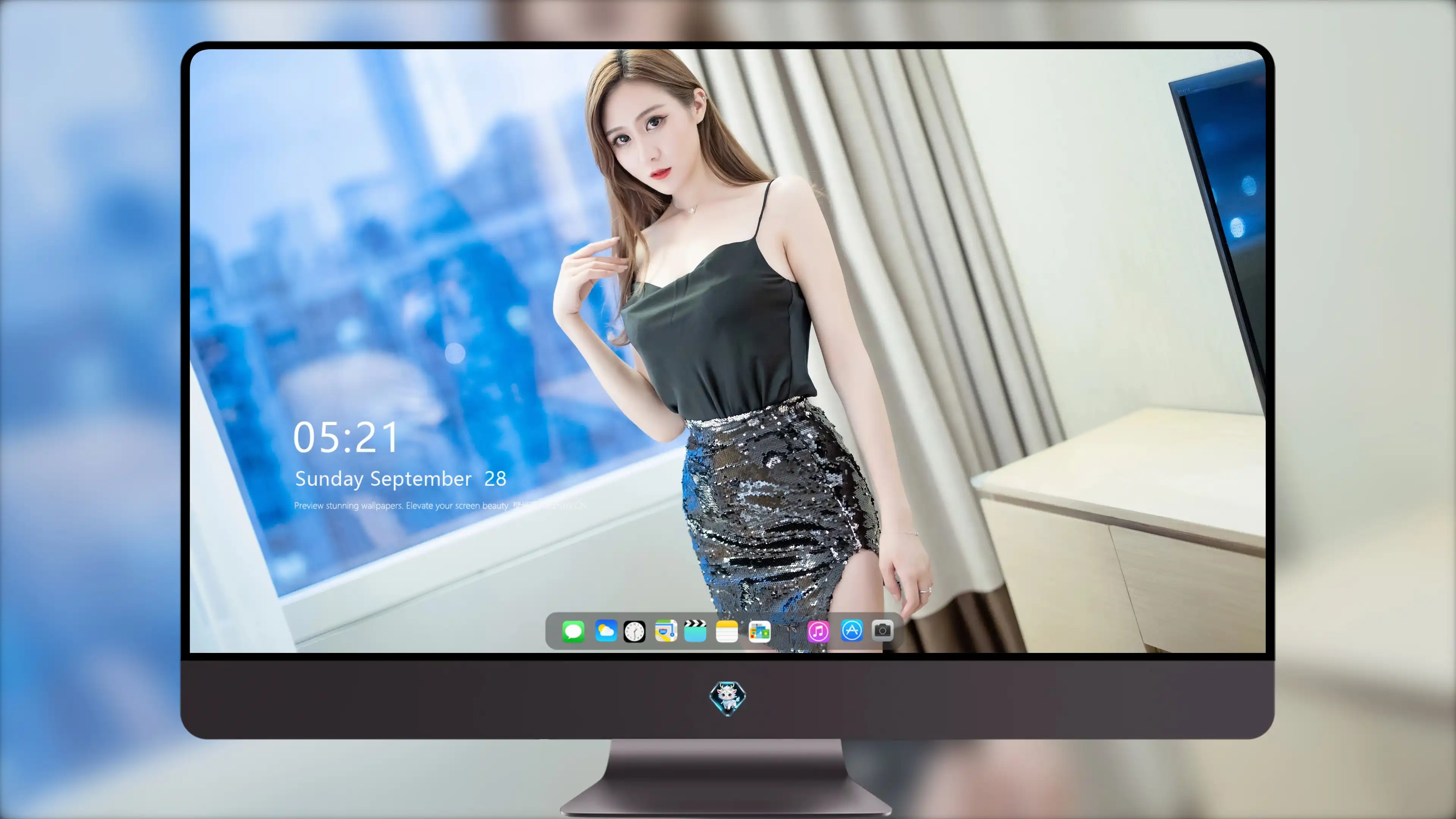 端庄秀丽的 端庄淑女 端庄人像 4K极致清晰  PC屏保