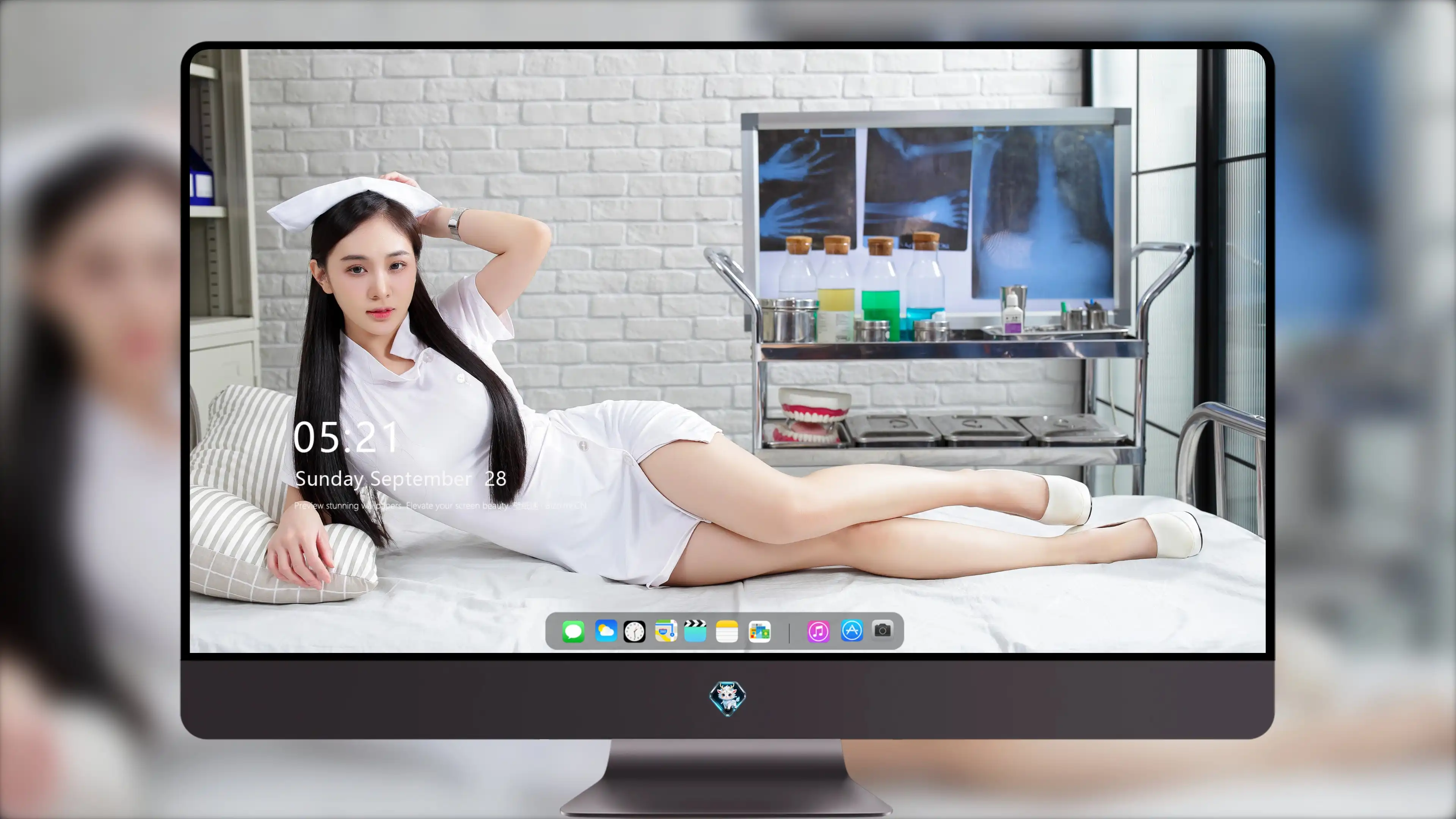 清纯动人的 优雅淑女 优雅摄影 超清晰4K 桌面锁屏