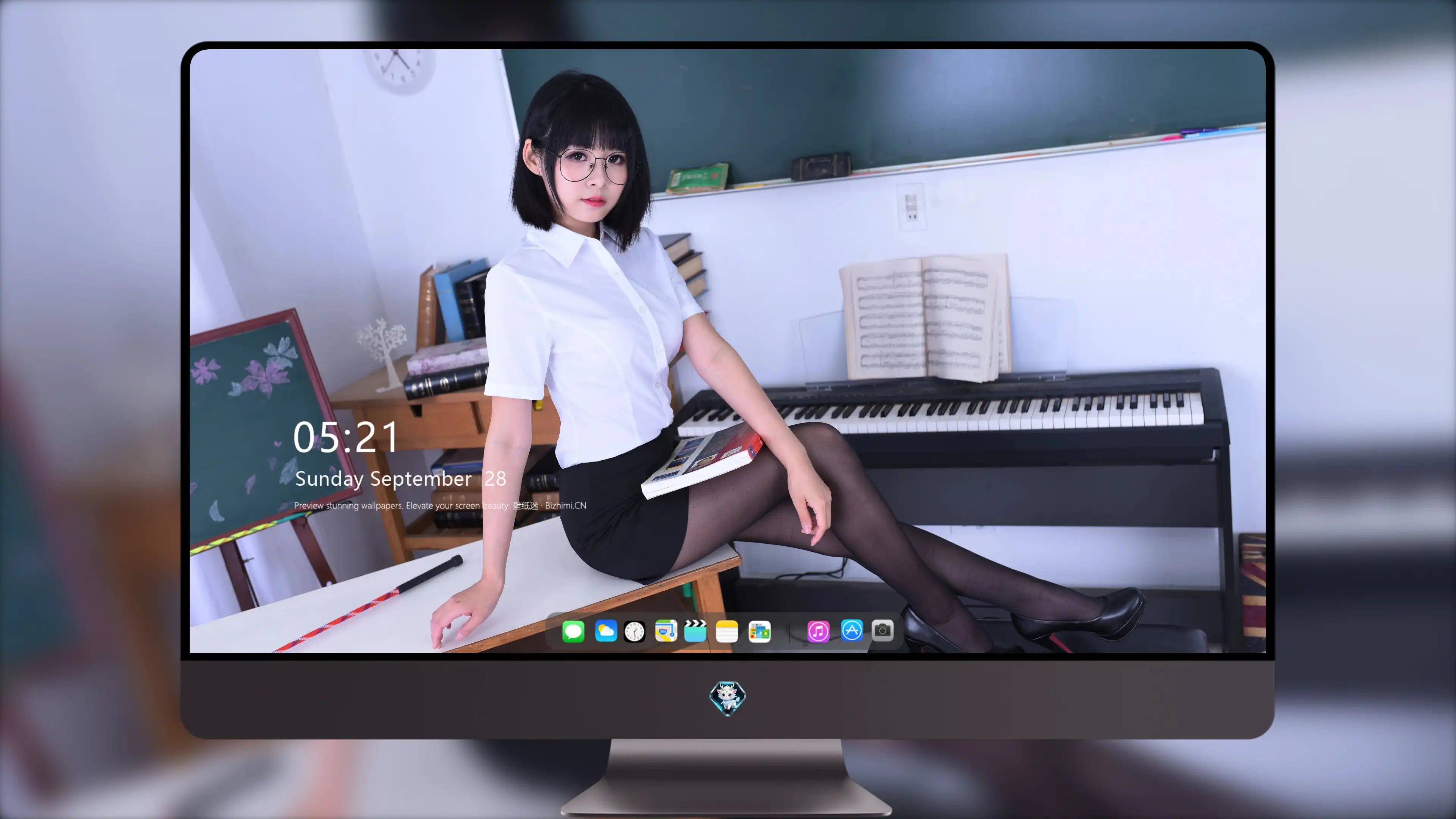 气质非凡的 知性美女 知性写真 4K高品质 锁屏图片