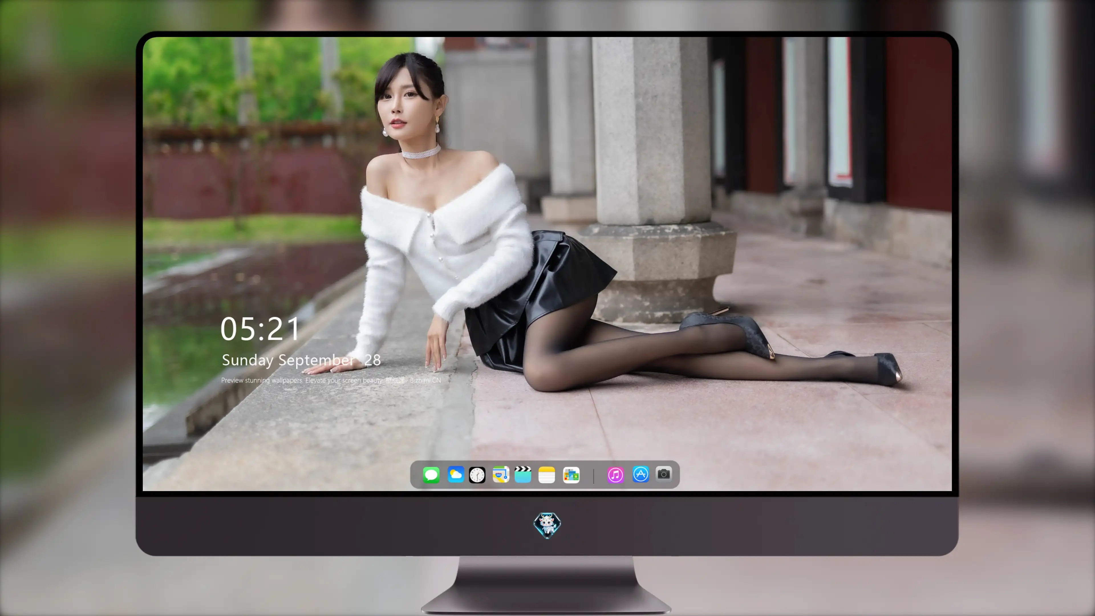 端庄秀丽的 端庄淑女 端庄人像 4K极致清晰  PC屏保