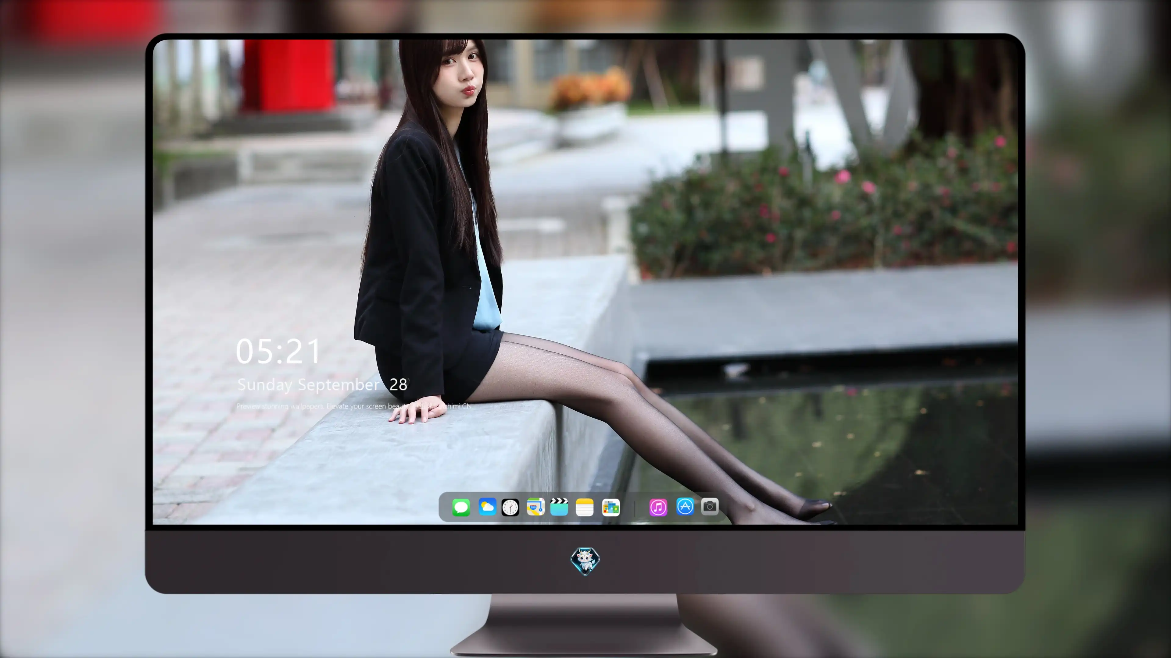 气质非凡的 知性美女 知性写真 4K高品质 锁屏图片