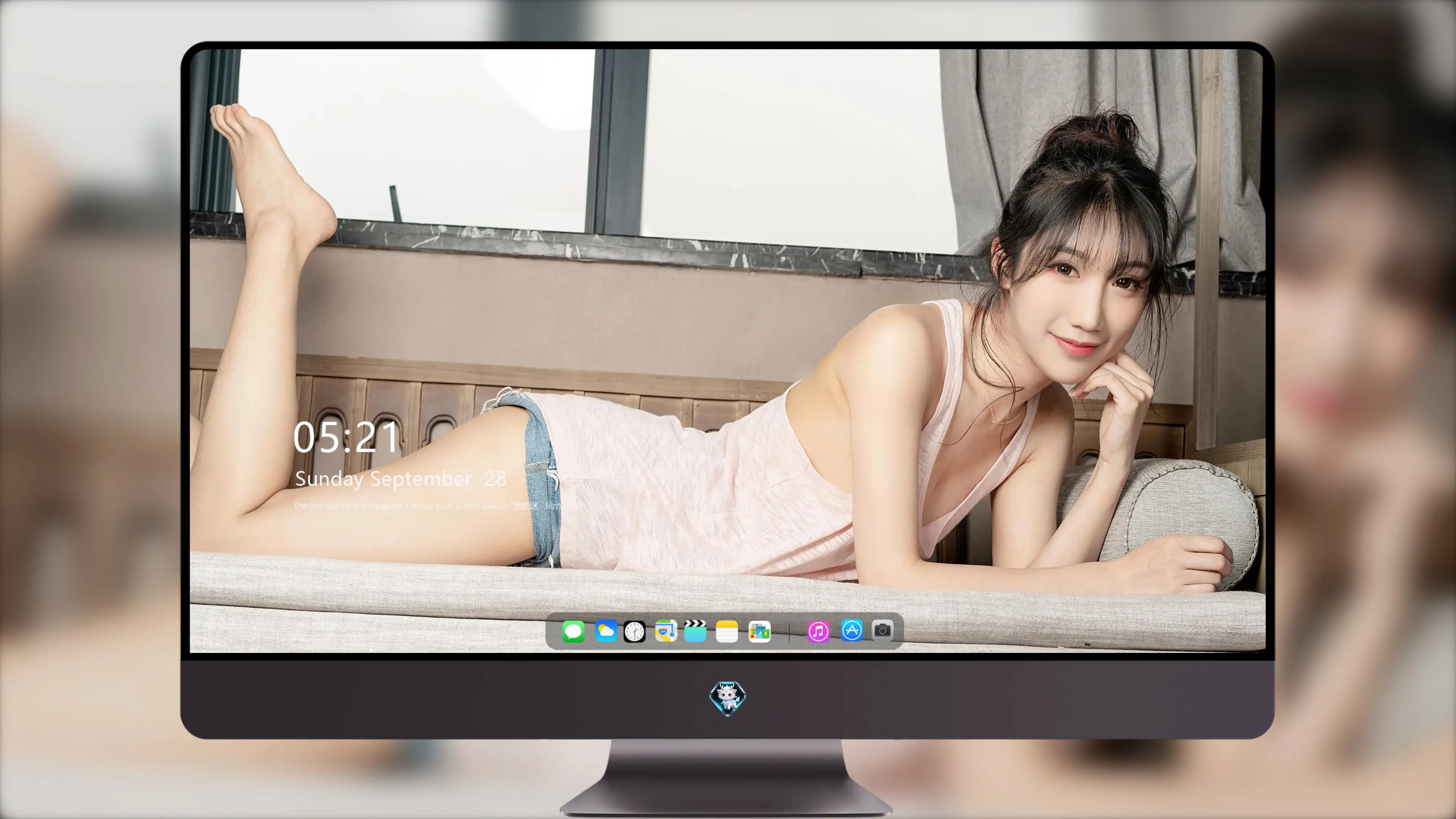 端庄秀丽的 端庄淑女 端庄人像 4K极致清晰  PC屏保