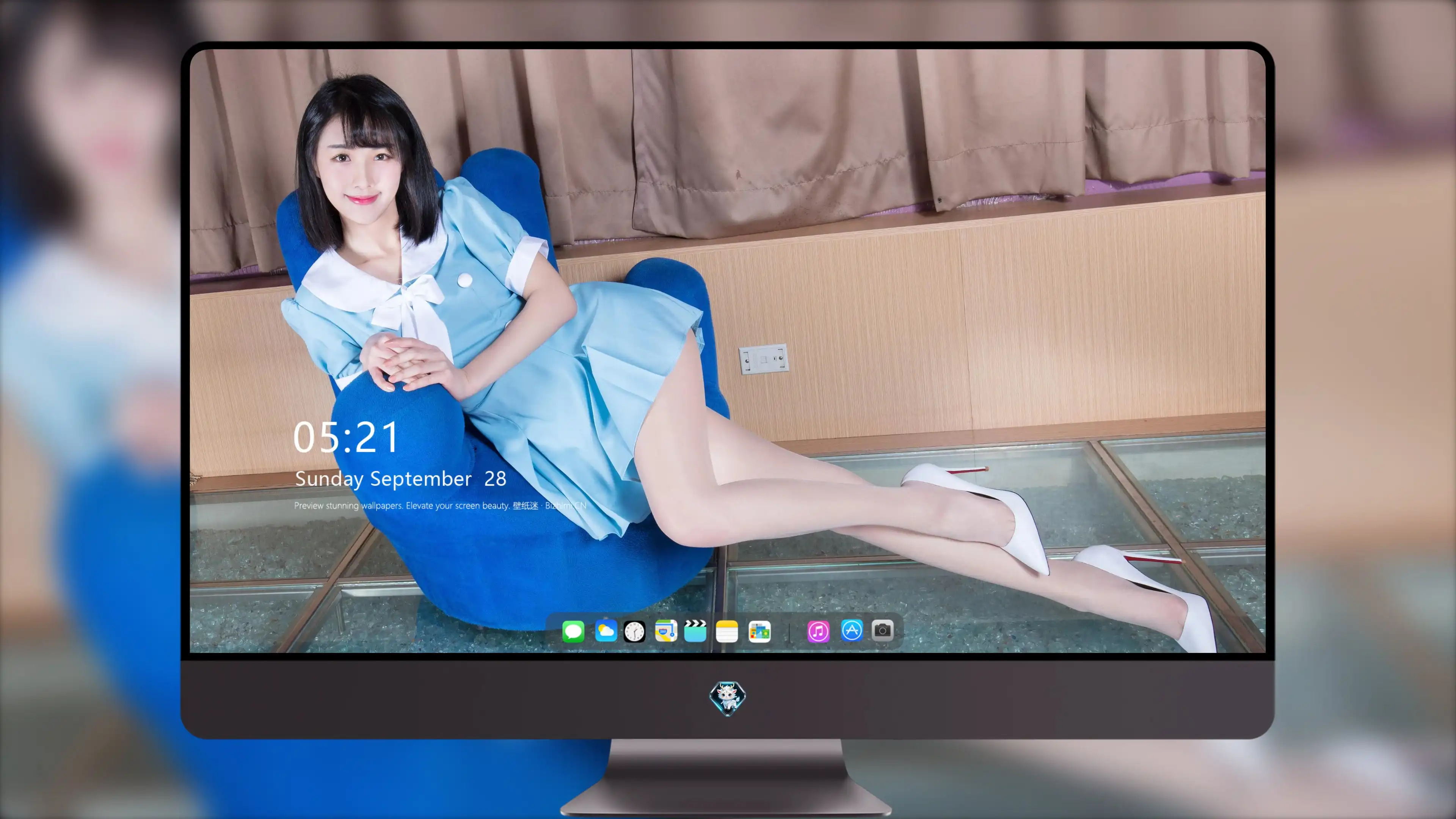 端庄秀丽的 端庄淑女 端庄人像 4K极致清晰  PC屏保