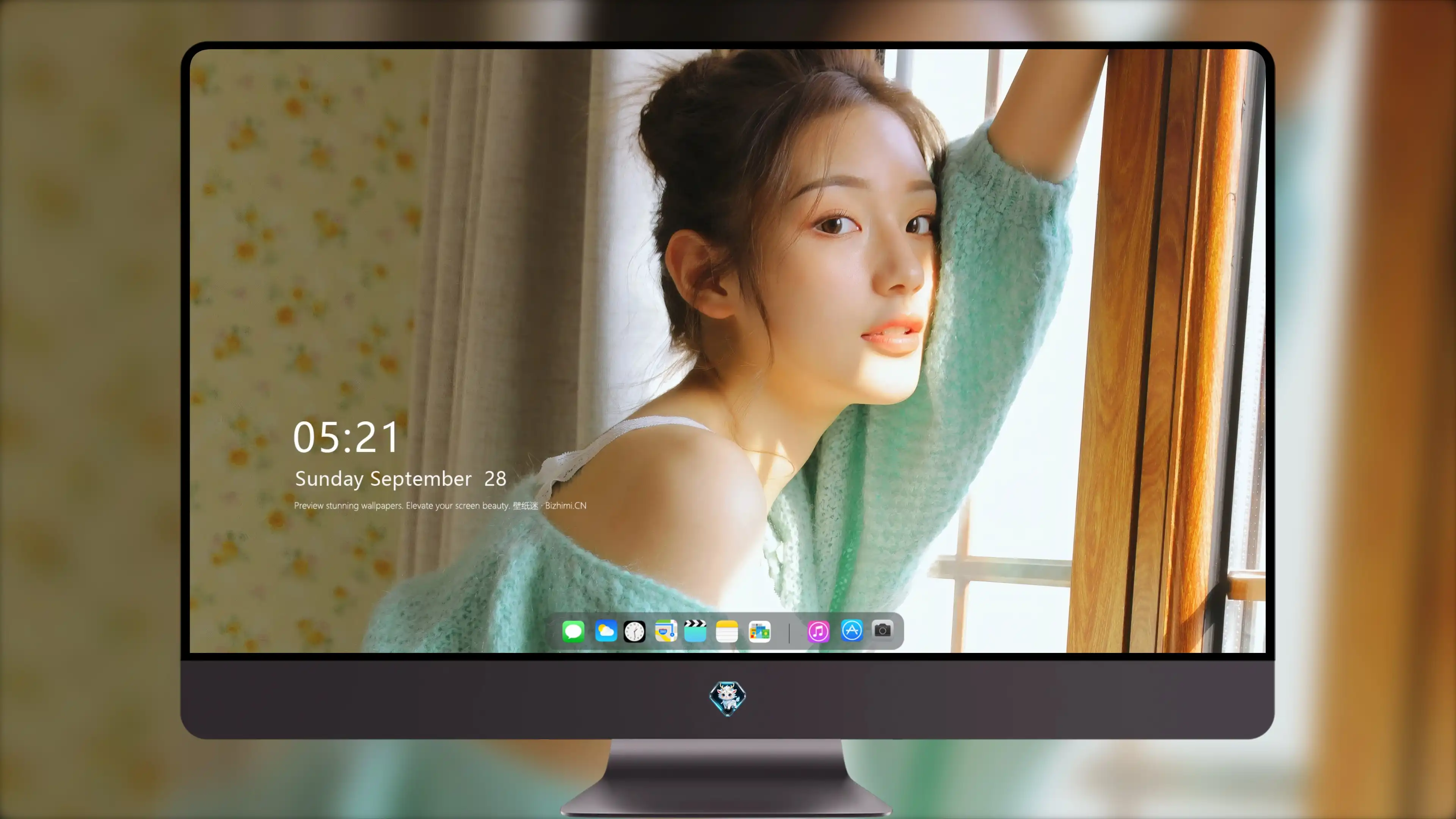 面容姣好的 中国佳人 面部高清摄影 4K极致清晰  PC屏保