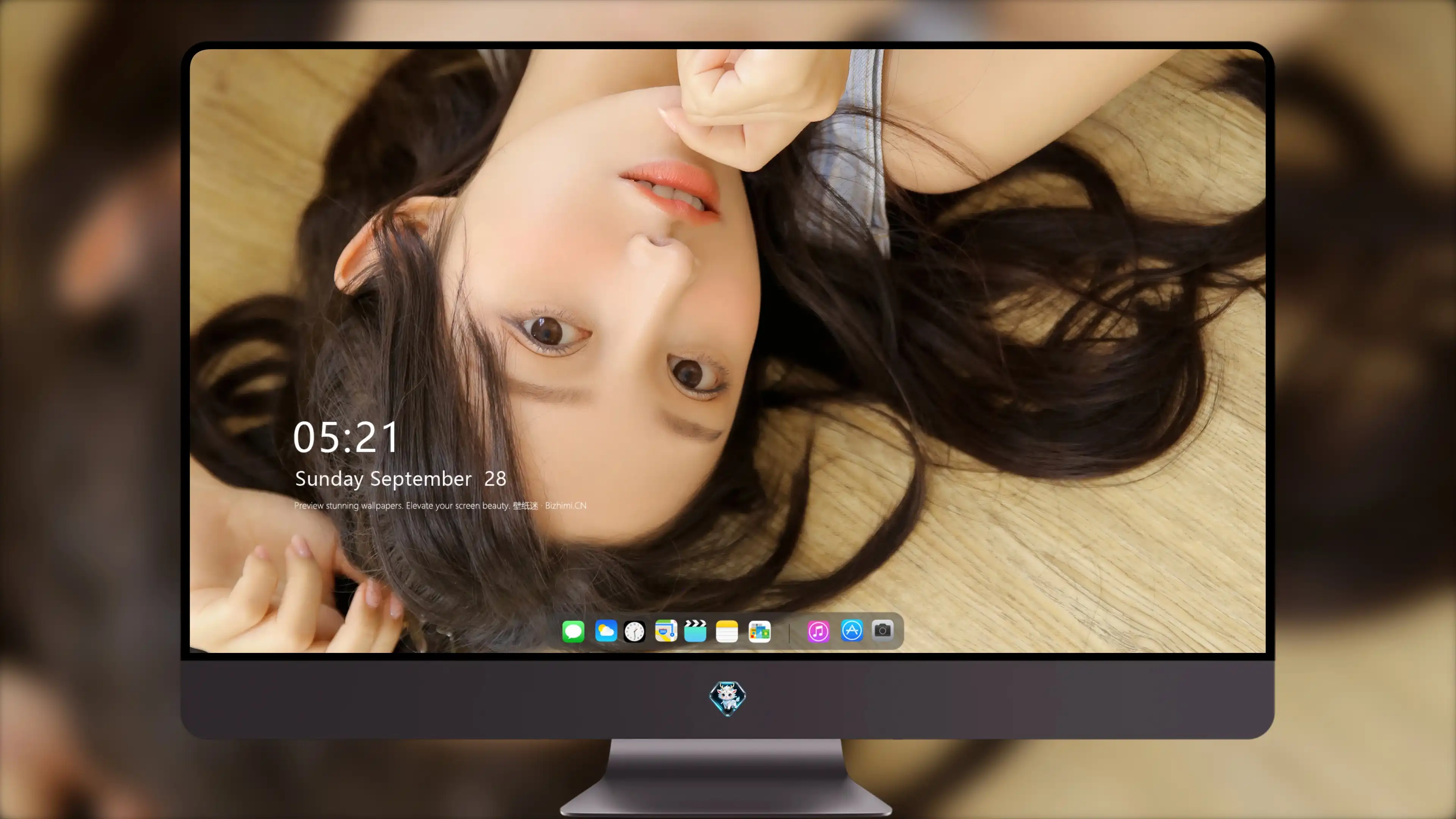 五官精致的 国产美女 高清脸部写真 超清晰4K 桌面锁屏
