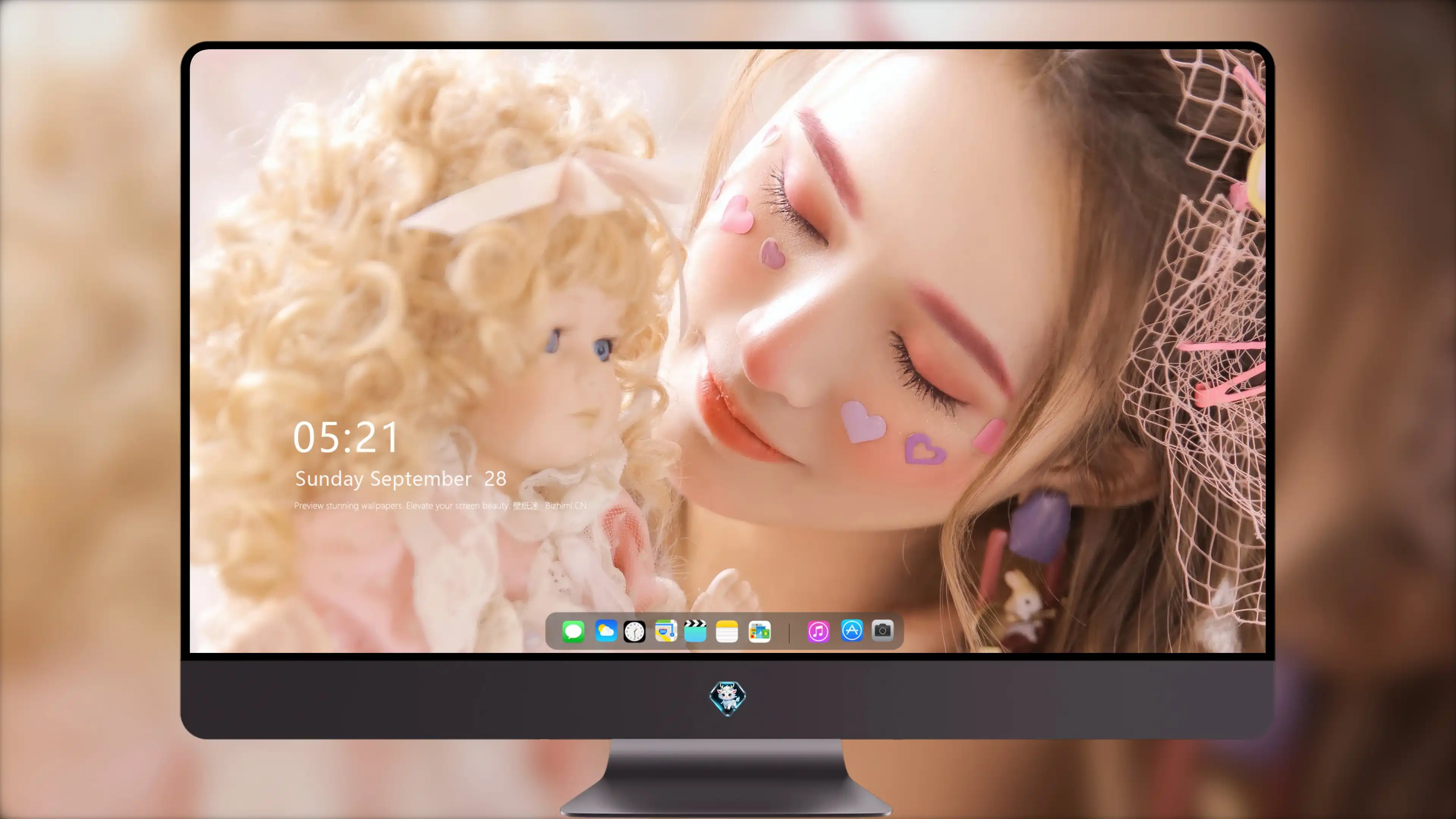 五官精致的 国产美女 高清脸部写真 超清晰4K 桌面锁屏