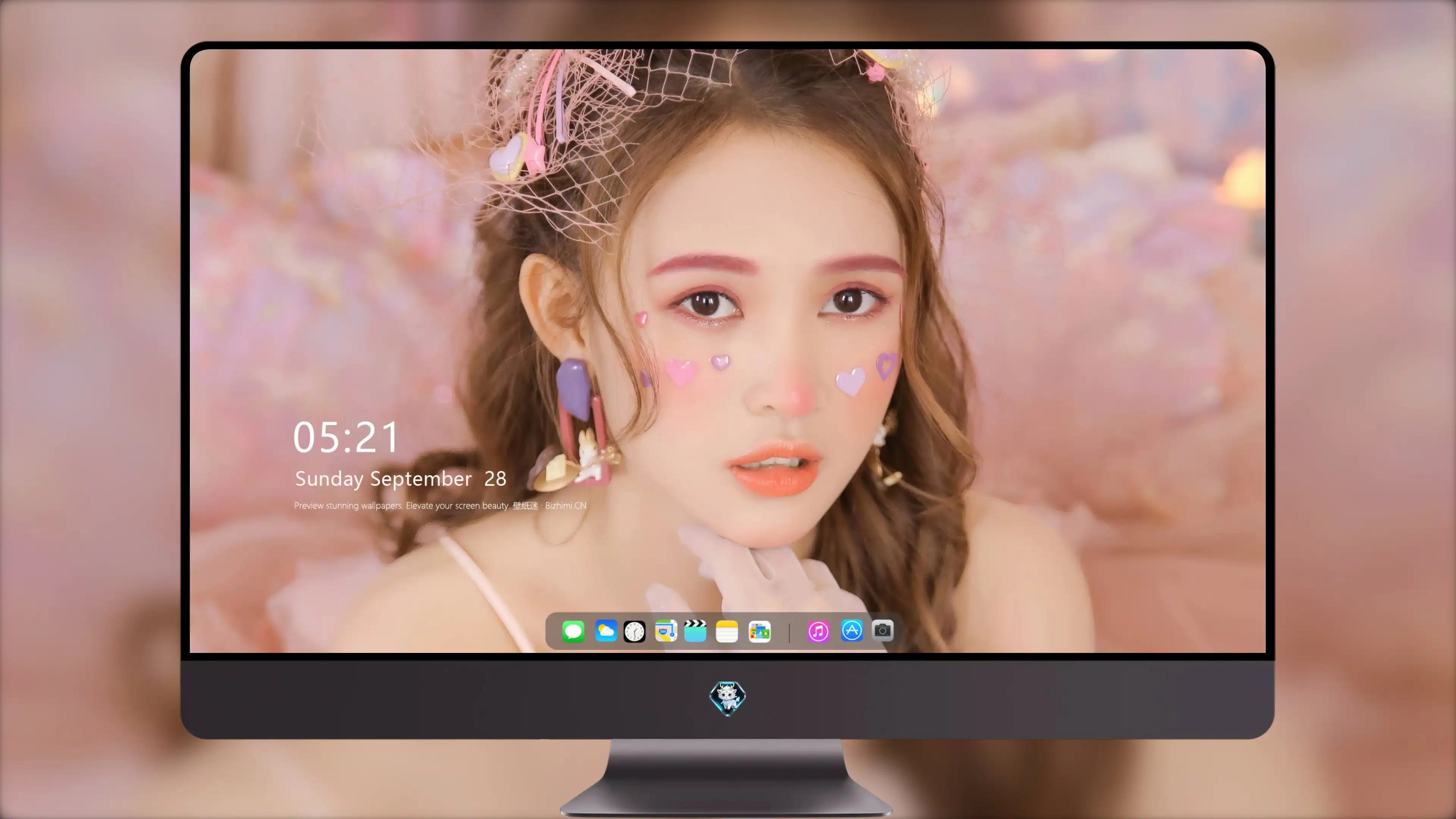 容貌绝美的 中国美女 面部特写摄影 4K高清图片 手机壁纸