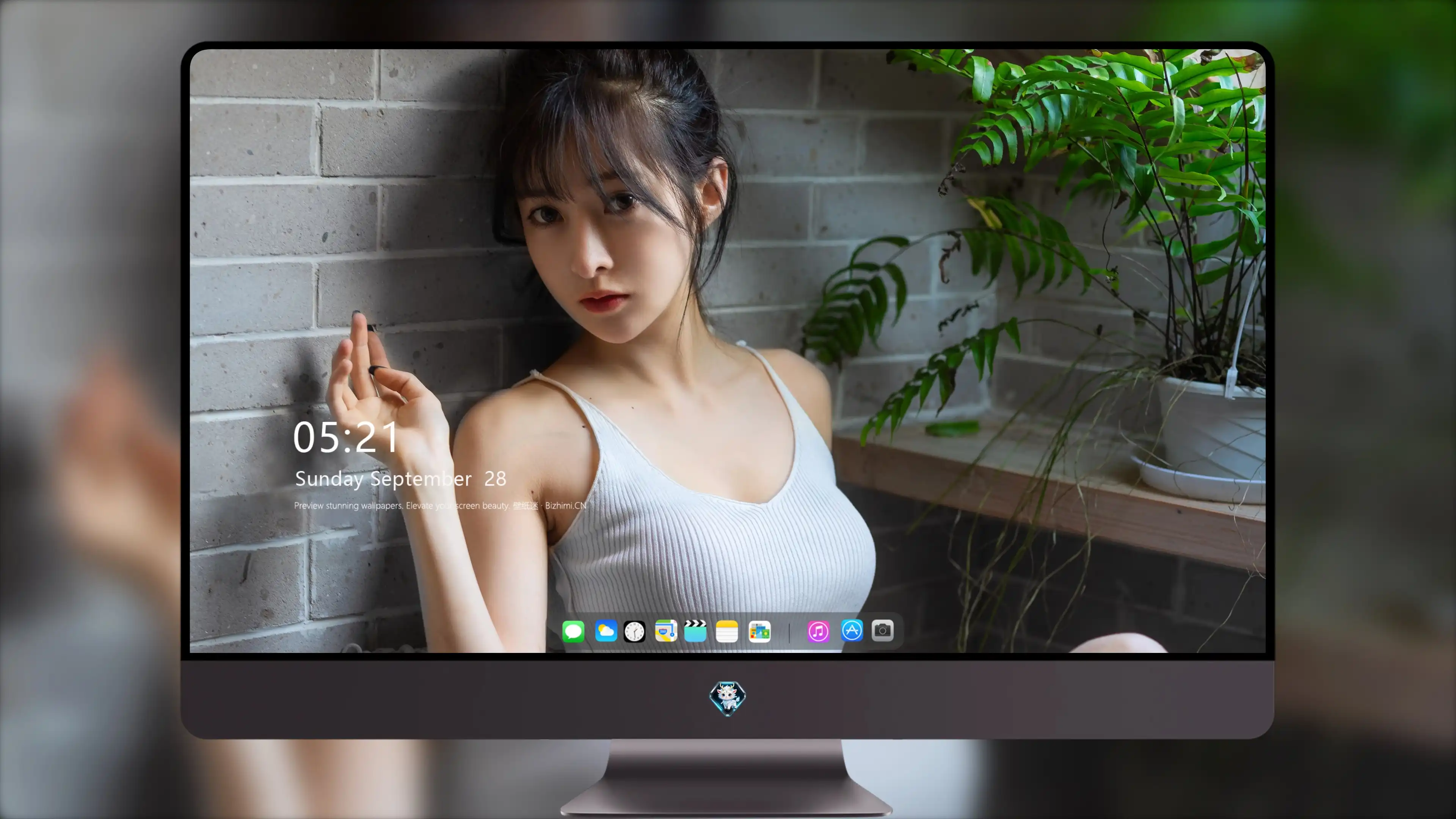 容貌绝美的 中国美女 面部特写摄影 4K高清图片 手机壁纸