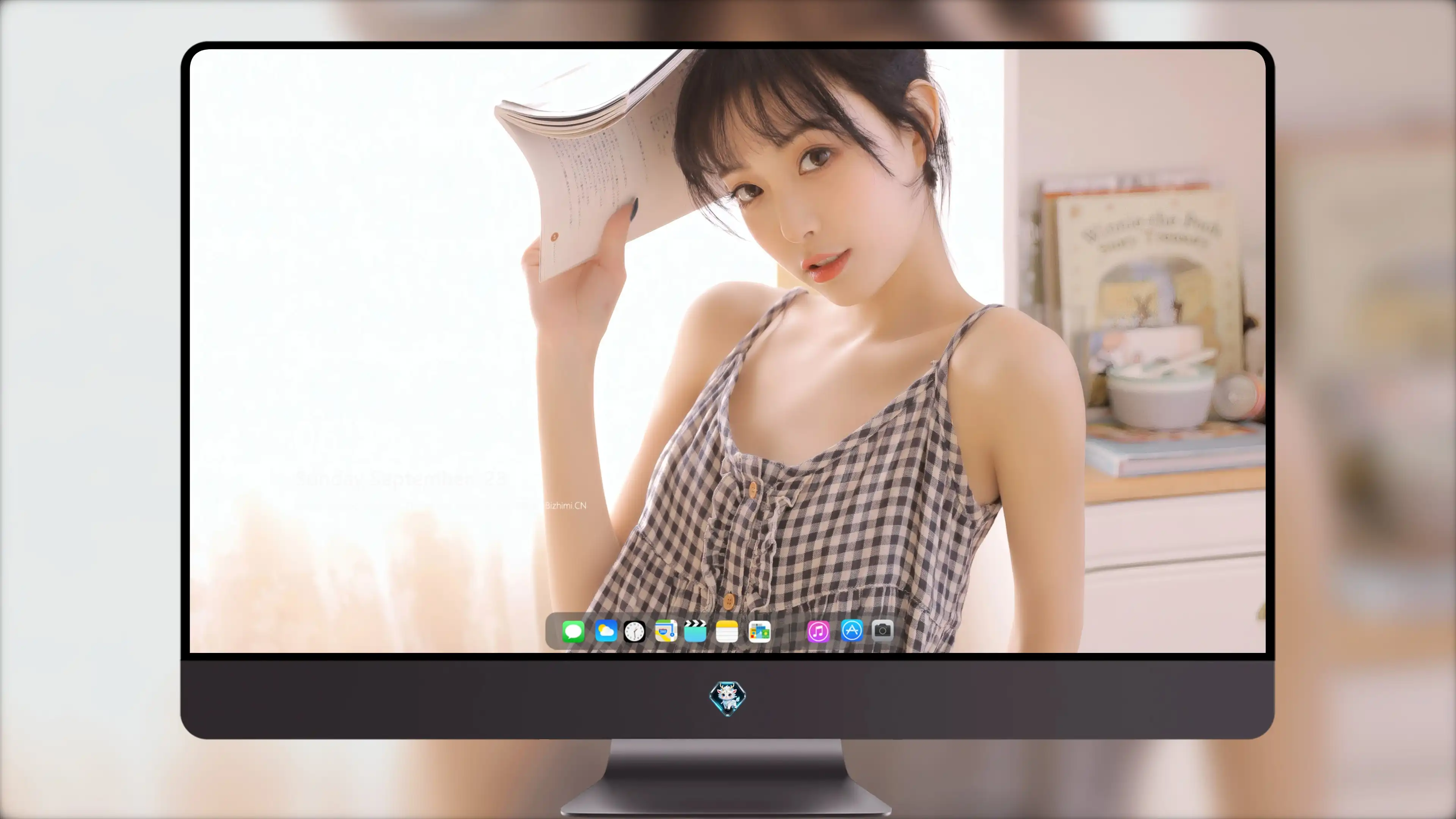 五官精致的 国产美女 高清脸部写真 超清晰4K 桌面锁屏