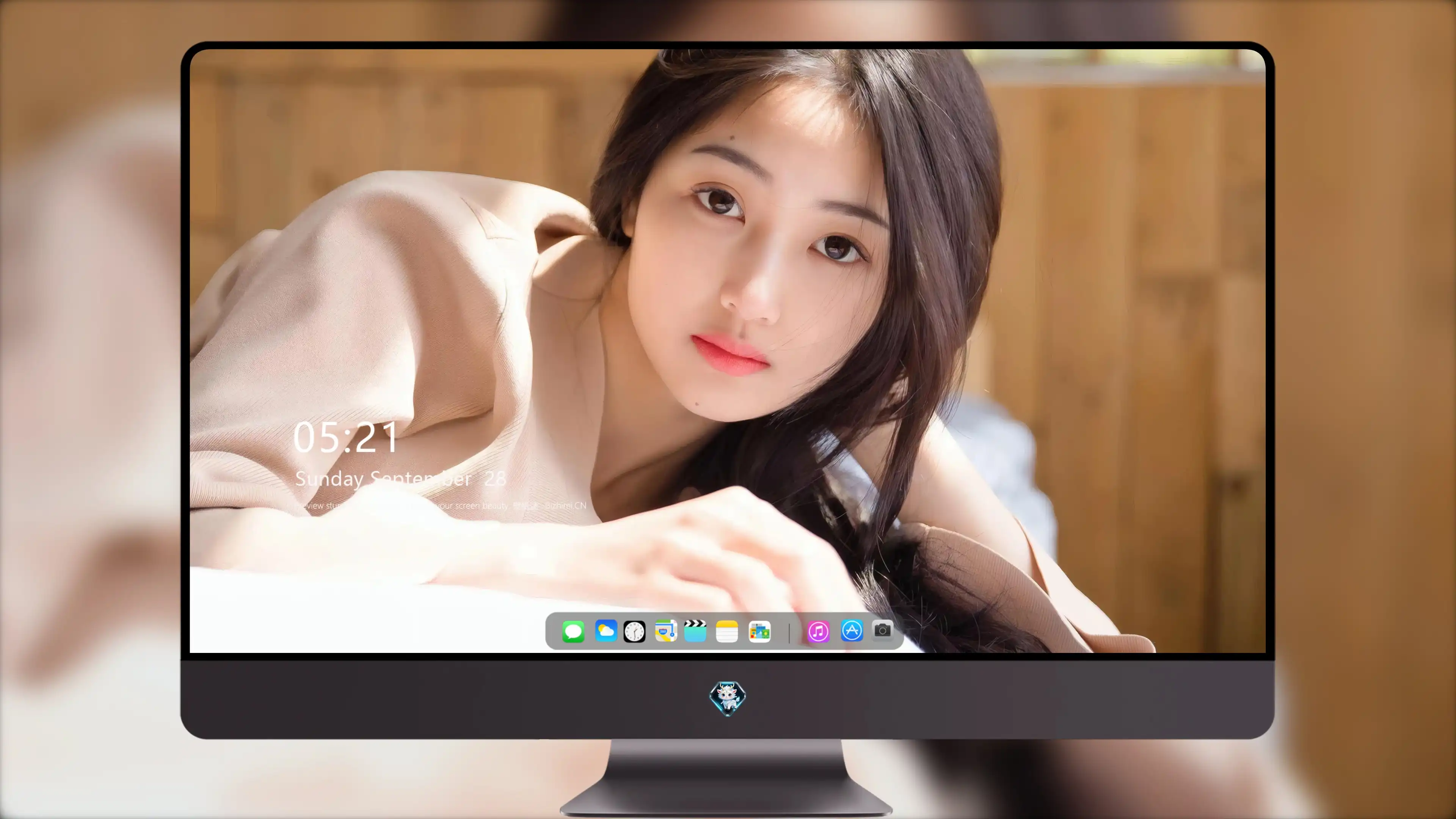 容貌绝美的 中国美女 面部特写摄影 4K高清图片 手机壁纸