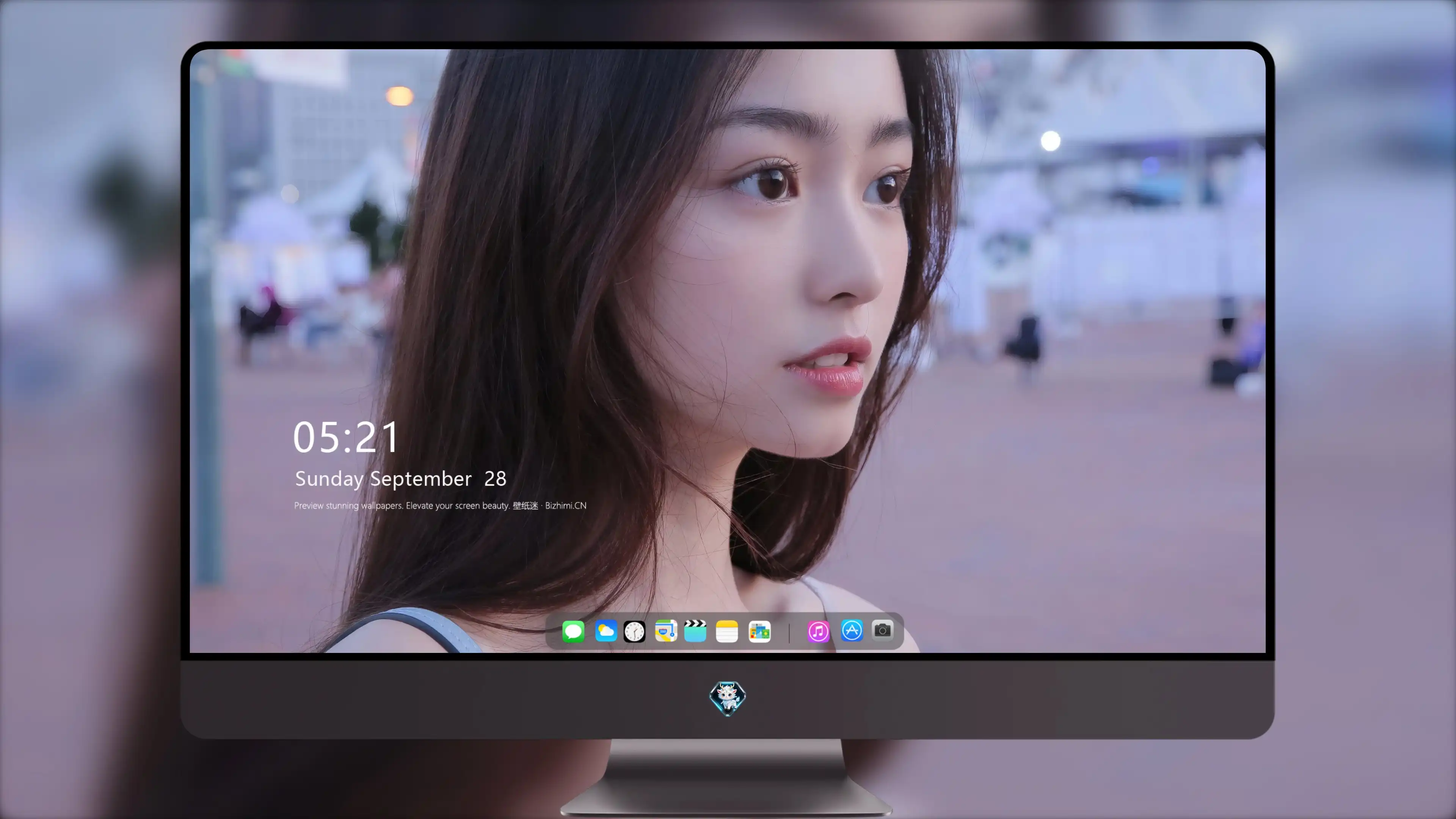 容貌绝美的 中国美女 面部特写摄影 4K高清图片 手机壁纸