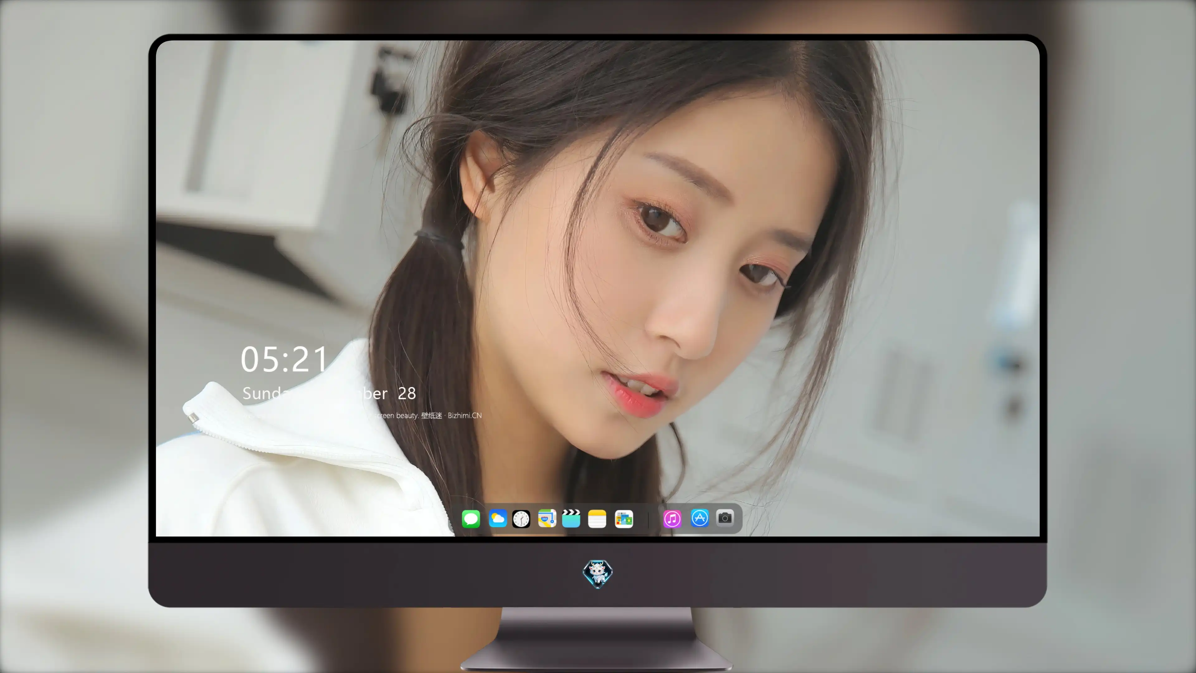 五官精致的 国产美女 高清脸部写真 超清晰4K 桌面锁屏