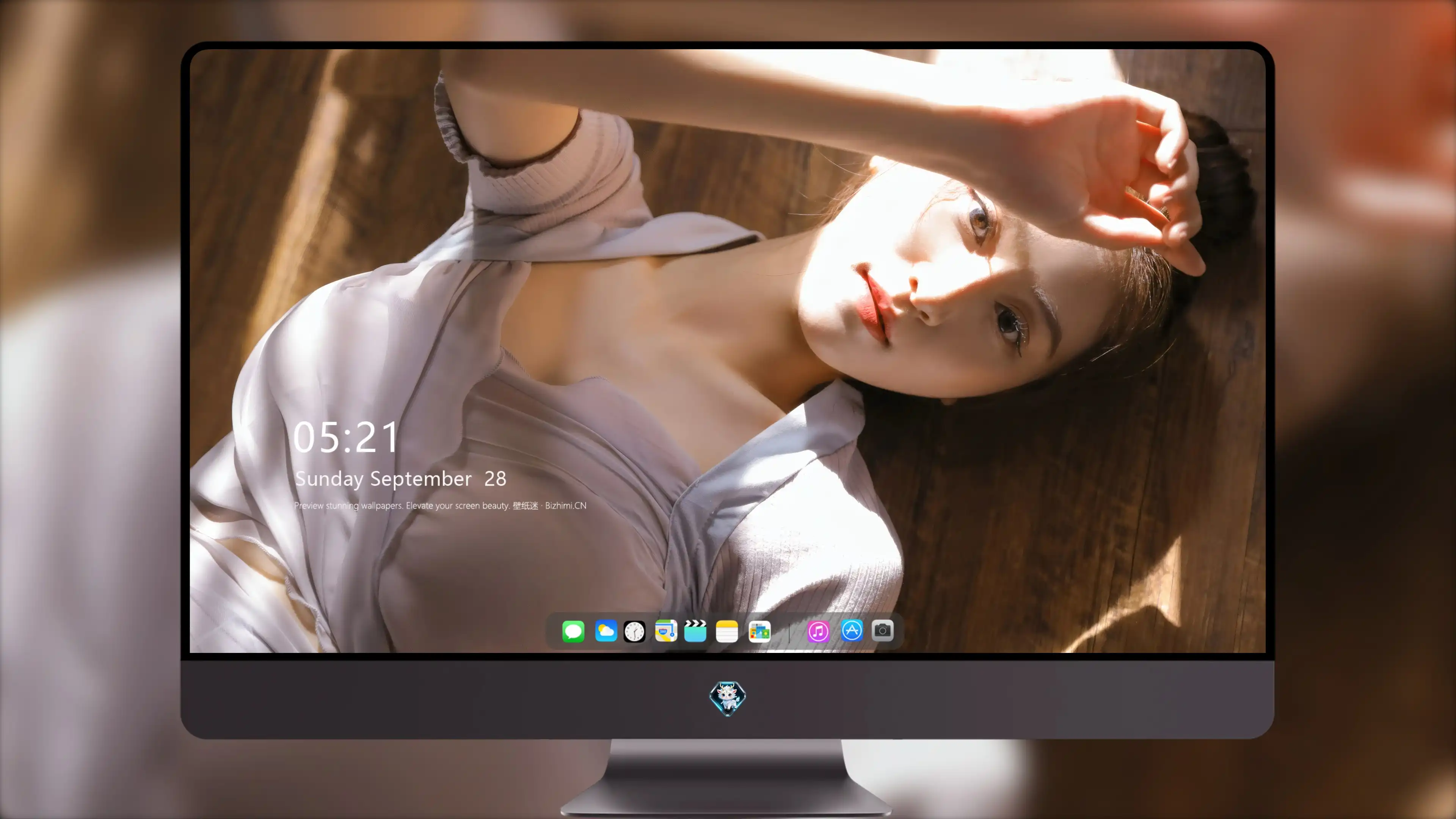 面容姣好的 中国佳人 面部高清摄影 4K极致清晰  PC屏保