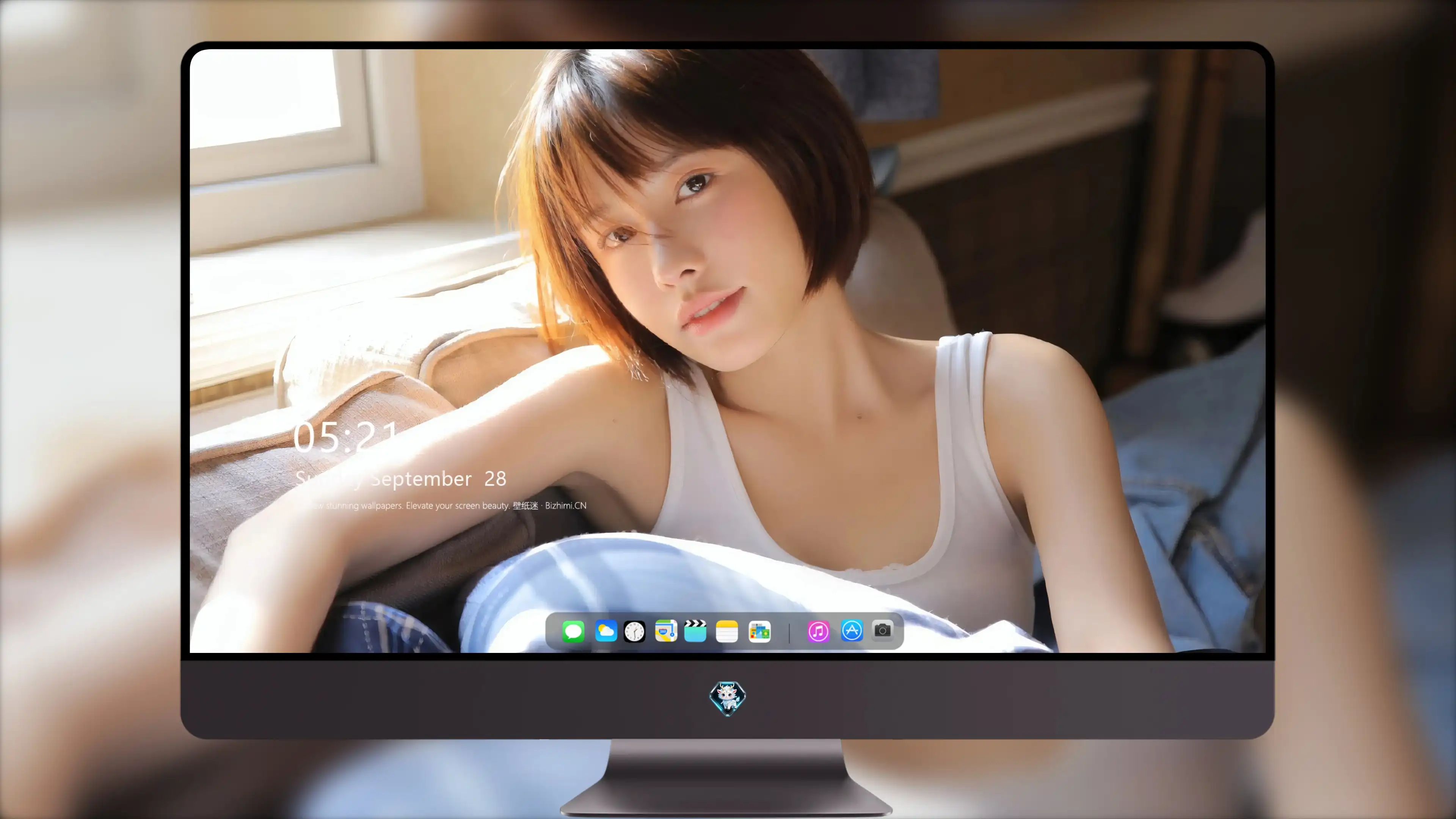容貌绝美的 中国美女 面部特写摄影 4K高清图片 手机壁纸