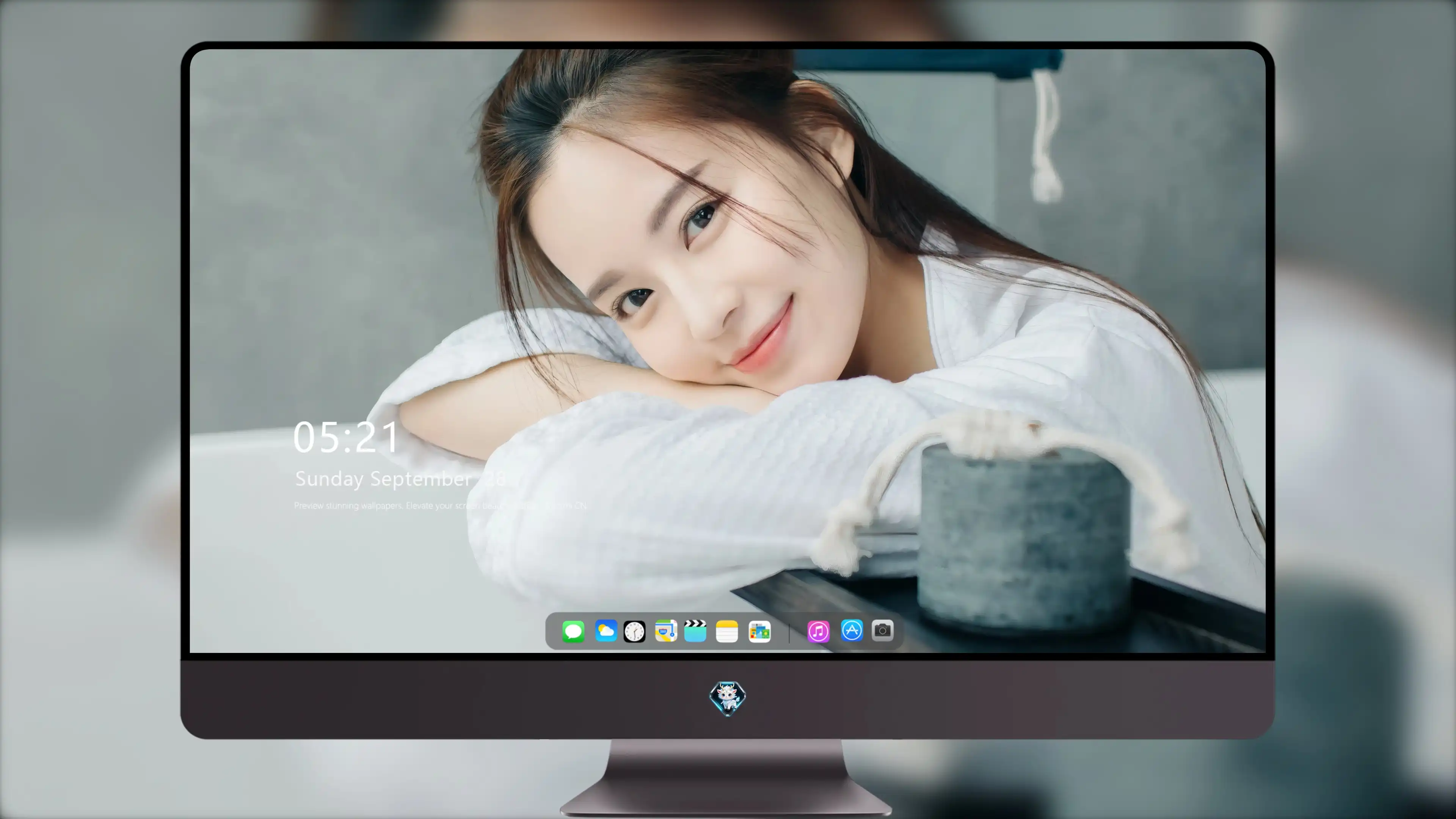 容貌绝美的 中国美女 面部特写摄影 4K高清图片 手机壁纸