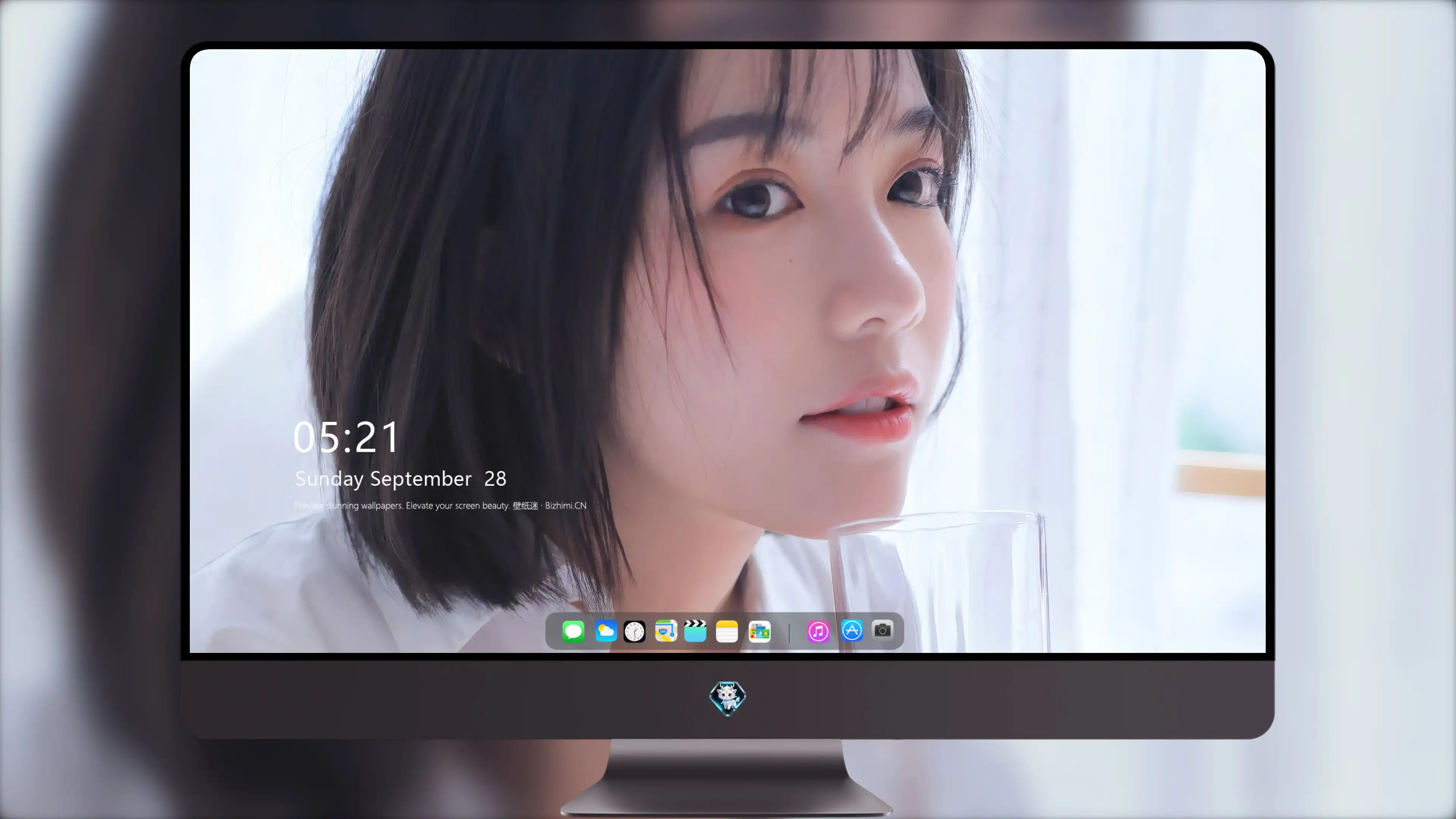 容貌绝美的 中国美女 面部特写摄影 4K高清图片 手机壁纸