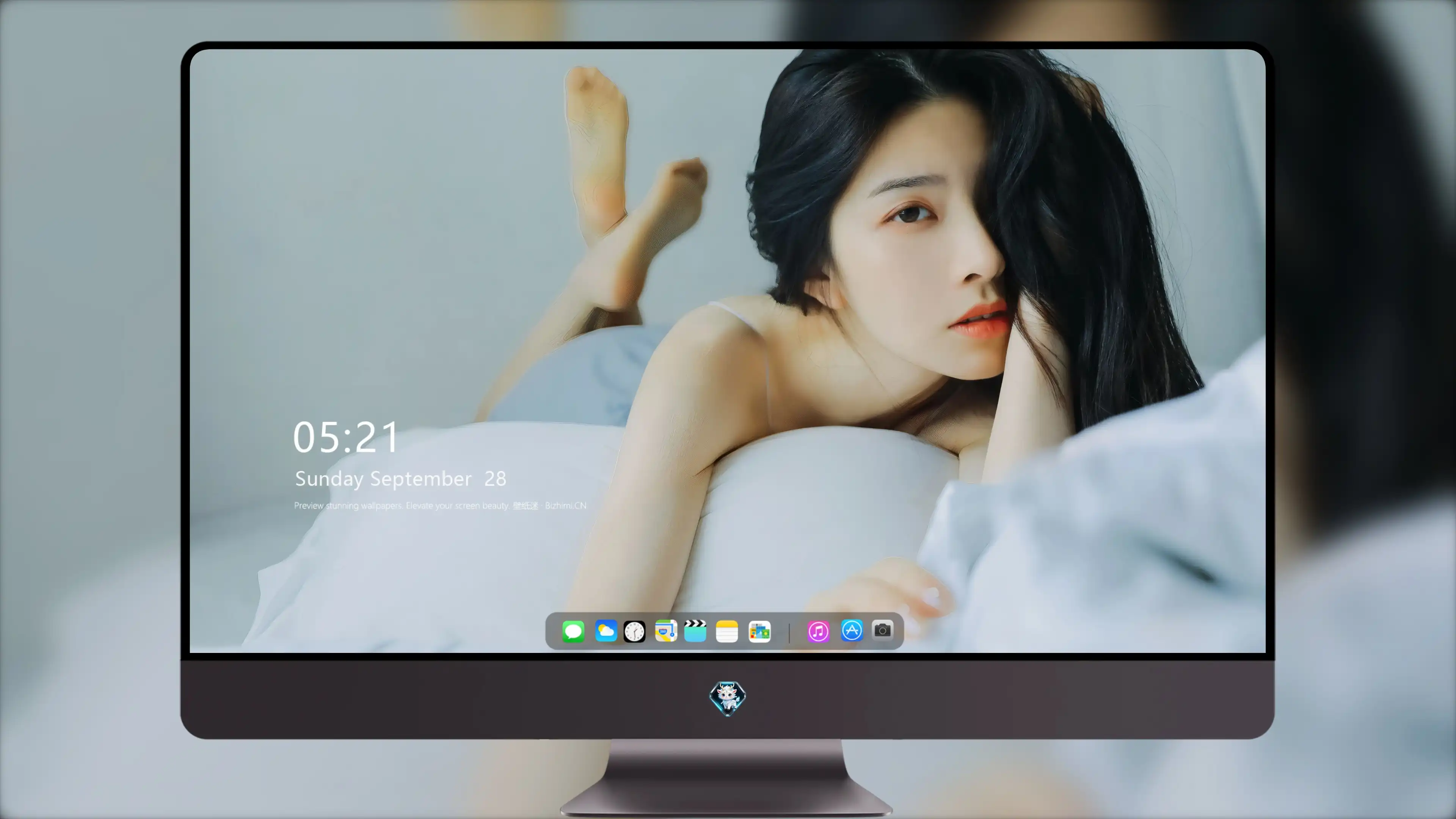 容貌绝美的 中国美女 面部特写摄影 4K高清图片 手机壁纸
