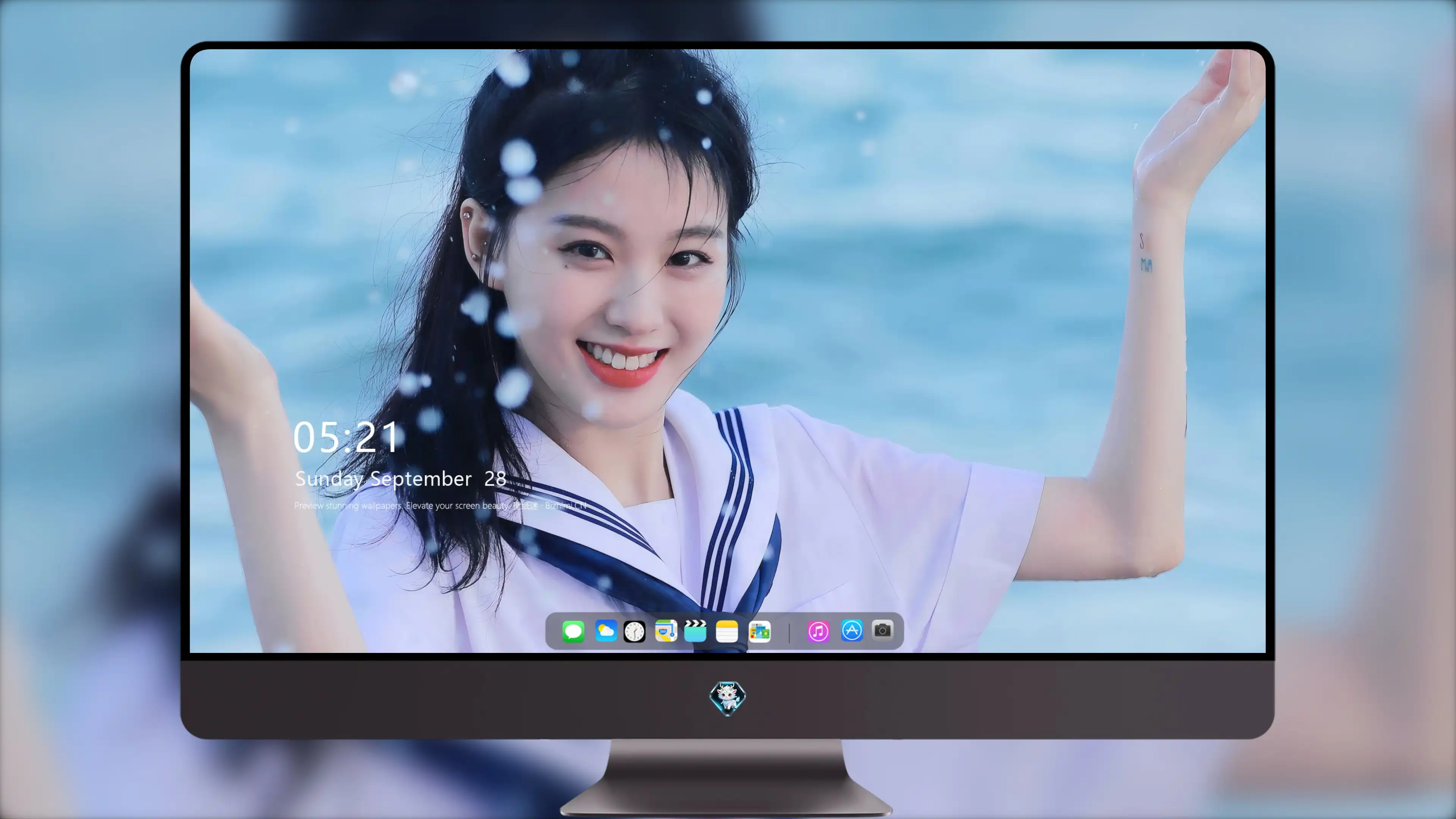 容貌绝美的 中国美女 面部特写摄影 4K高清图片 手机壁纸