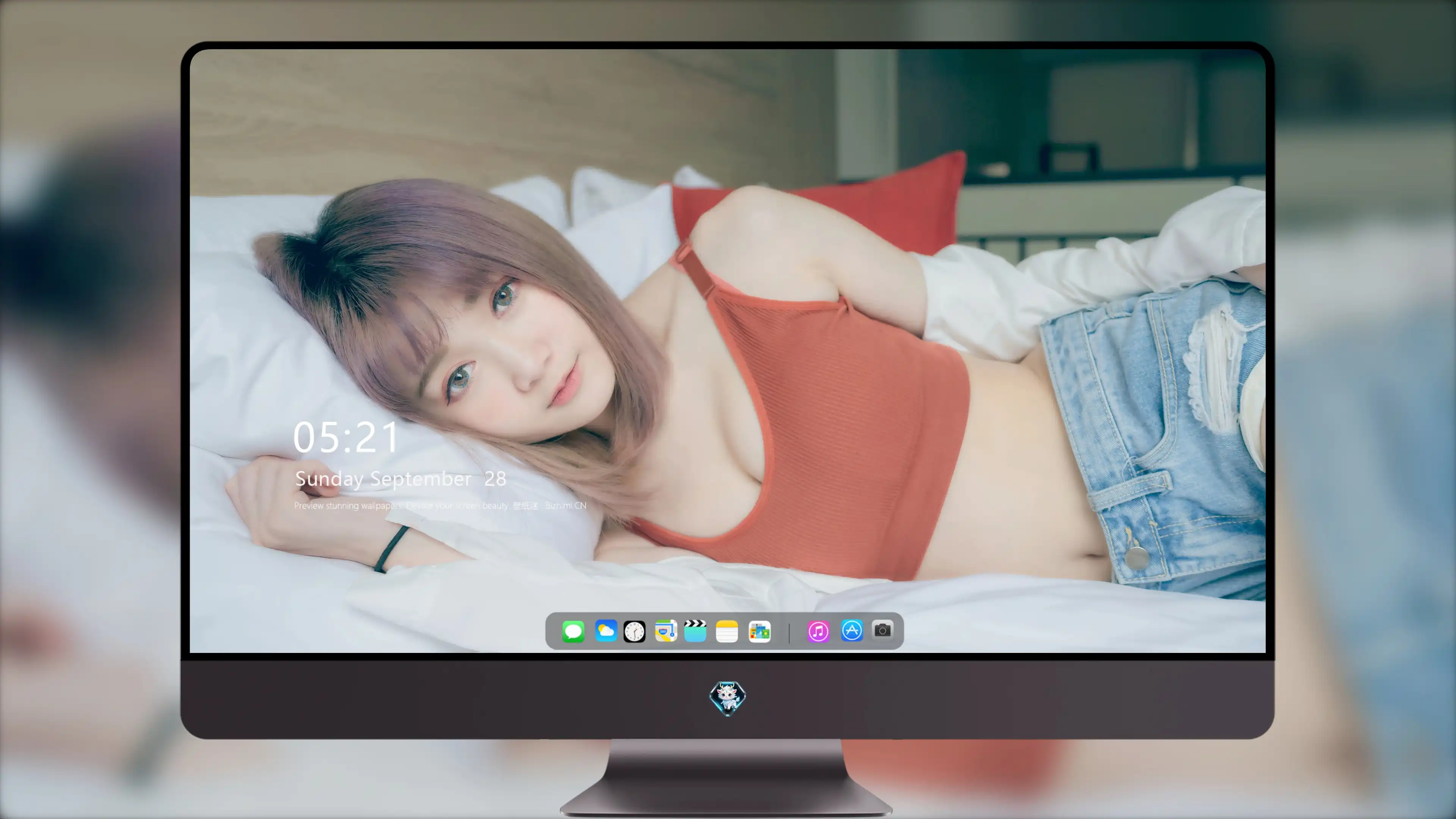 容貌绝美的 中国美女 面部特写摄影 4K高清图片 手机壁纸