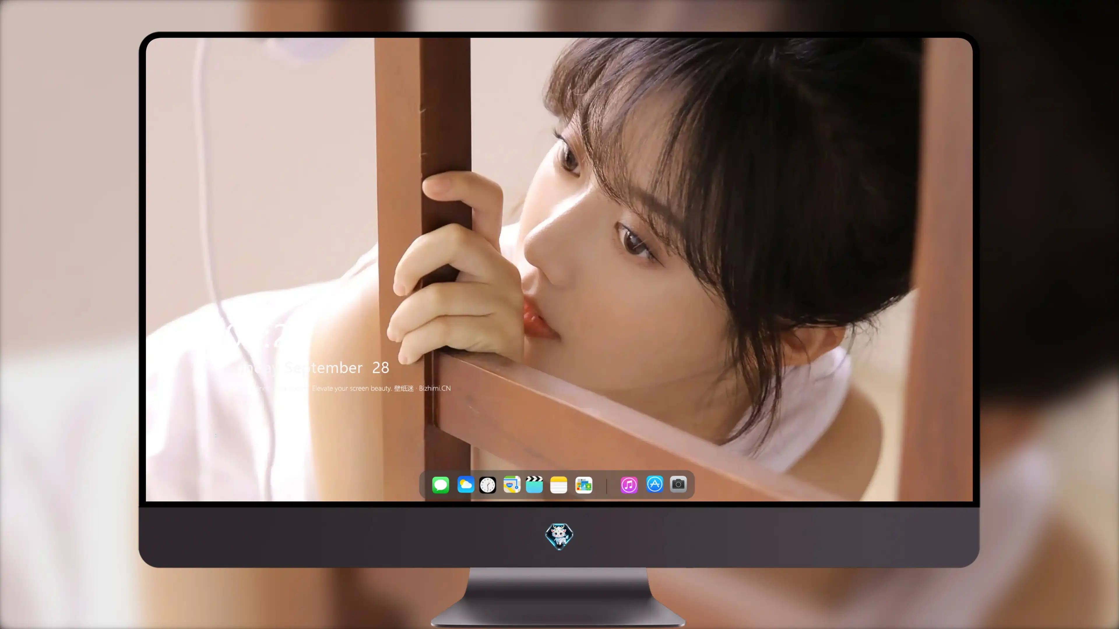 五官精致的 国产美女 高清脸部写真 超清晰4K 桌面锁屏