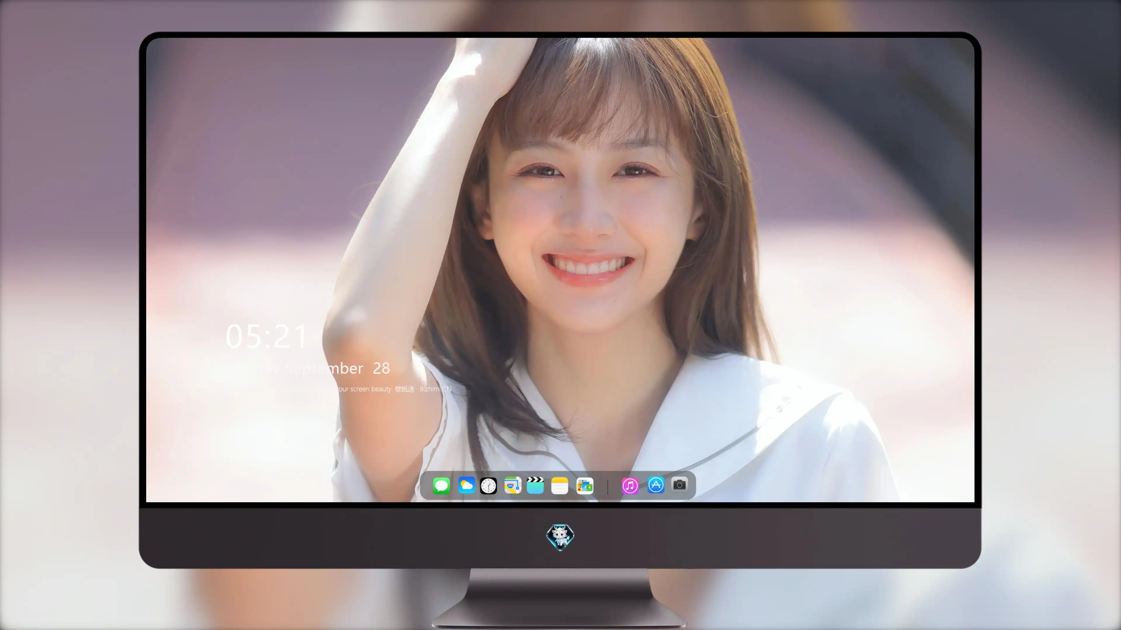 五官精致的 国产美女 高清脸部写真 超清晰4K 桌面锁屏